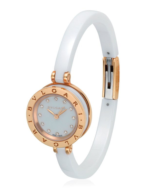 Bulgari B Zero1 Diamond And Ceramic Wristwatch Christie S