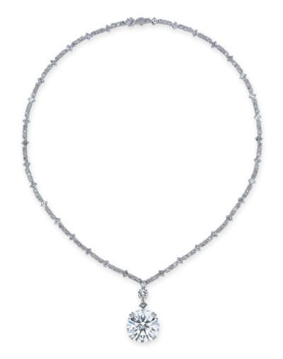 IMPORTANT DIAMOND NECKLACE, HARRY WINSTON | Christie's