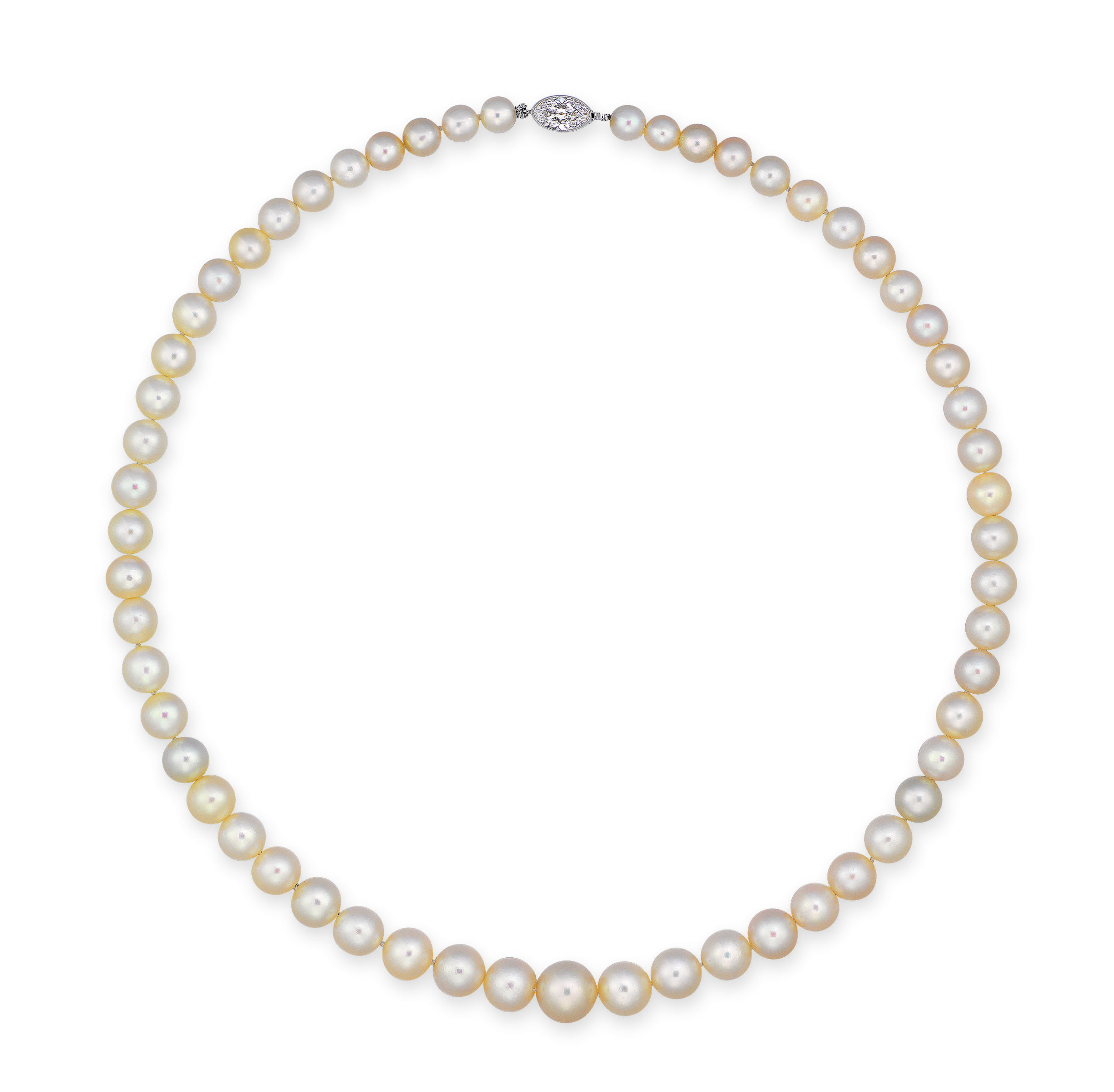 NATURAL PEARL AND DIAMOND NECKLACE, TIFFANY & CO. Christie's