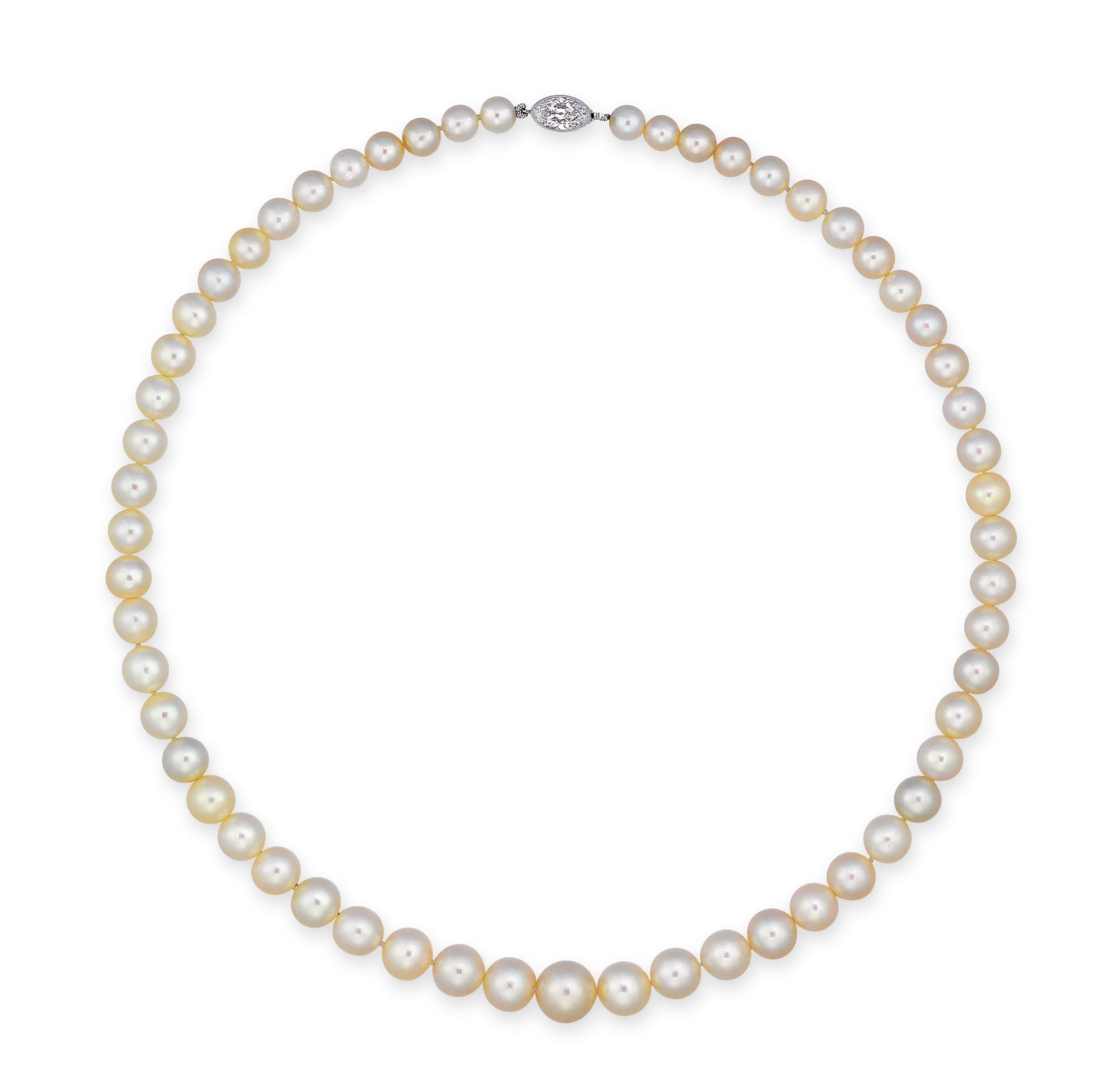 NATURAL PEARL AND DIAMOND NECKLACE, TIFFANY & CO. | Christie's