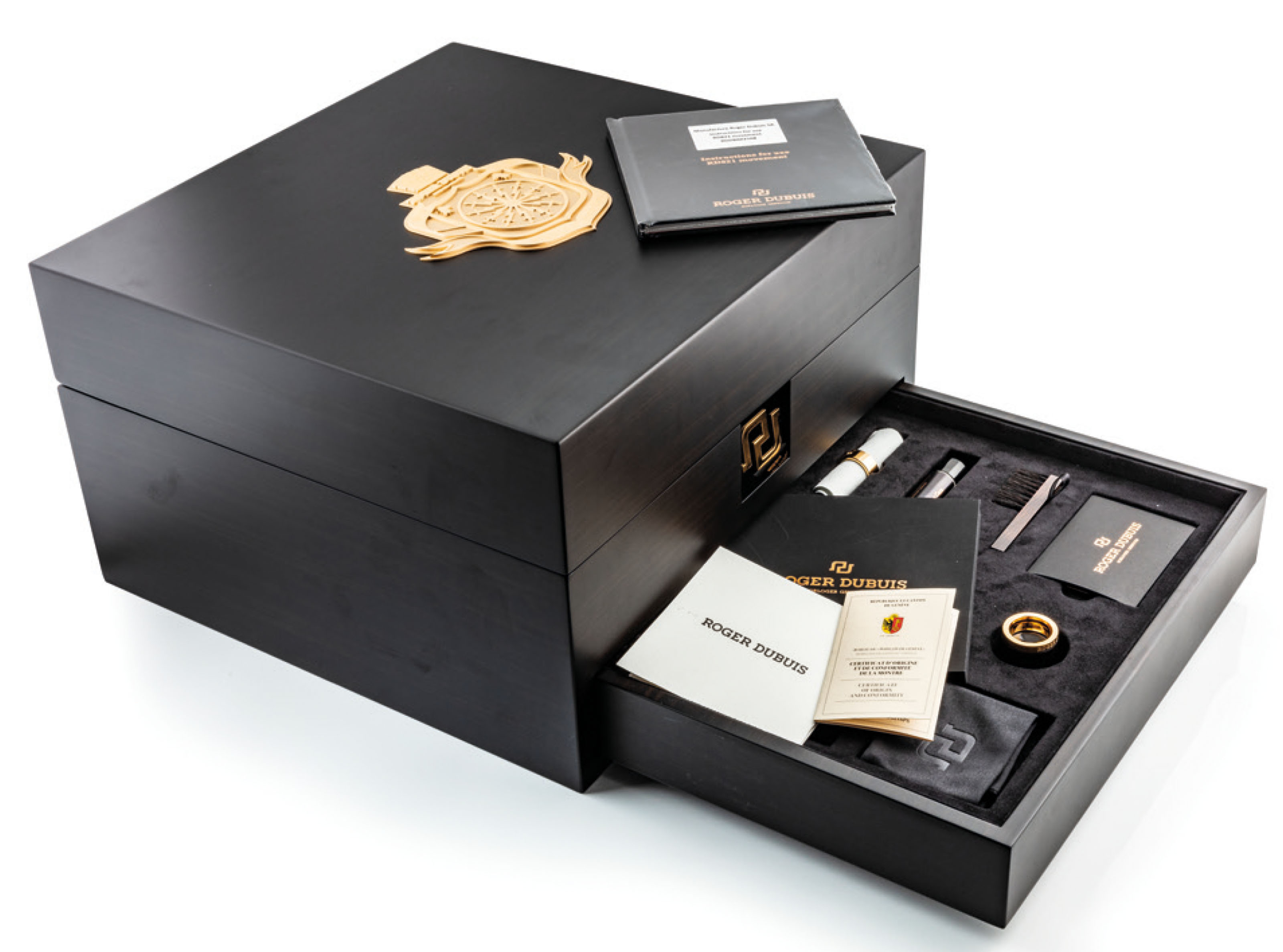 Roger Dubuis A Unique Extremely Fine And Highly Attractive Bronze Automatic Wristwatch With Engraved And Sculpted