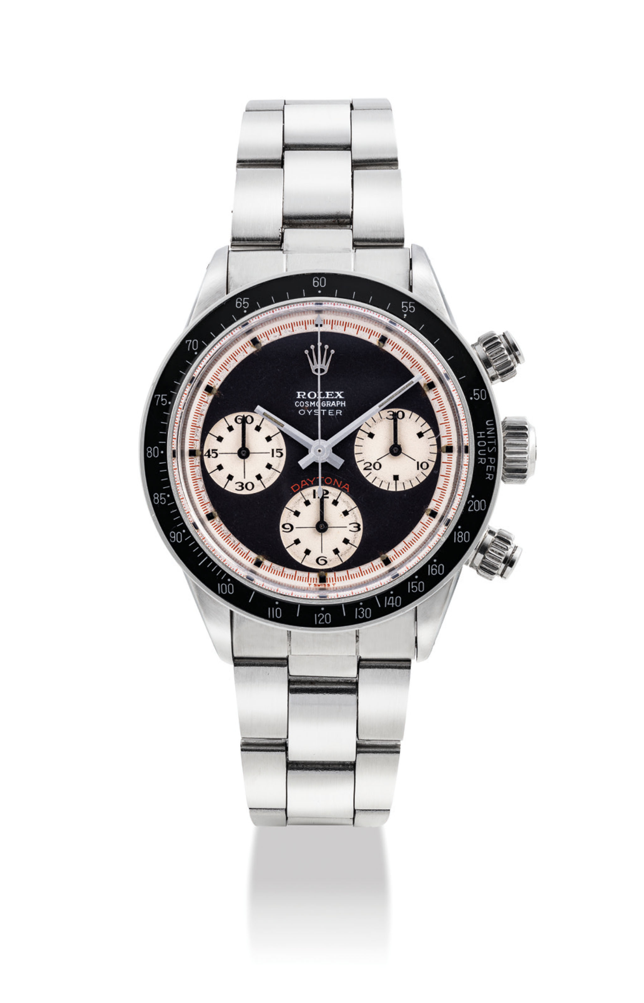 Rolex An Exceptionally Fine And Rare Stainless Steel Chronograph Wristwatch With Bracelet And Paul Newman Oyster