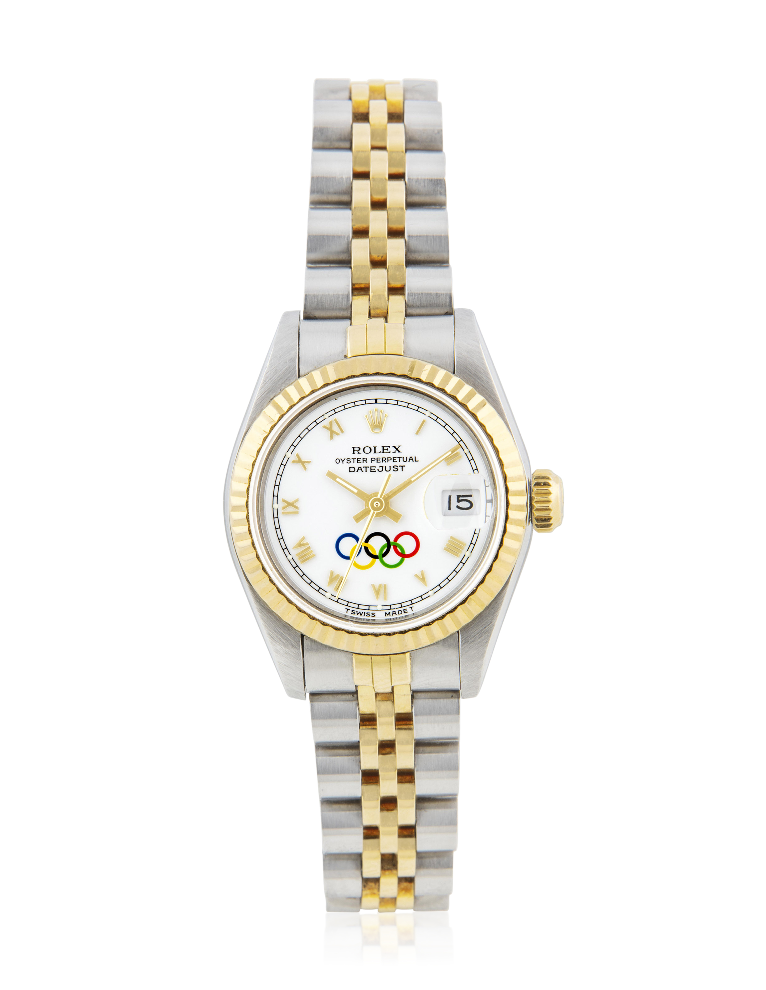 Olympic ladies two tone watch