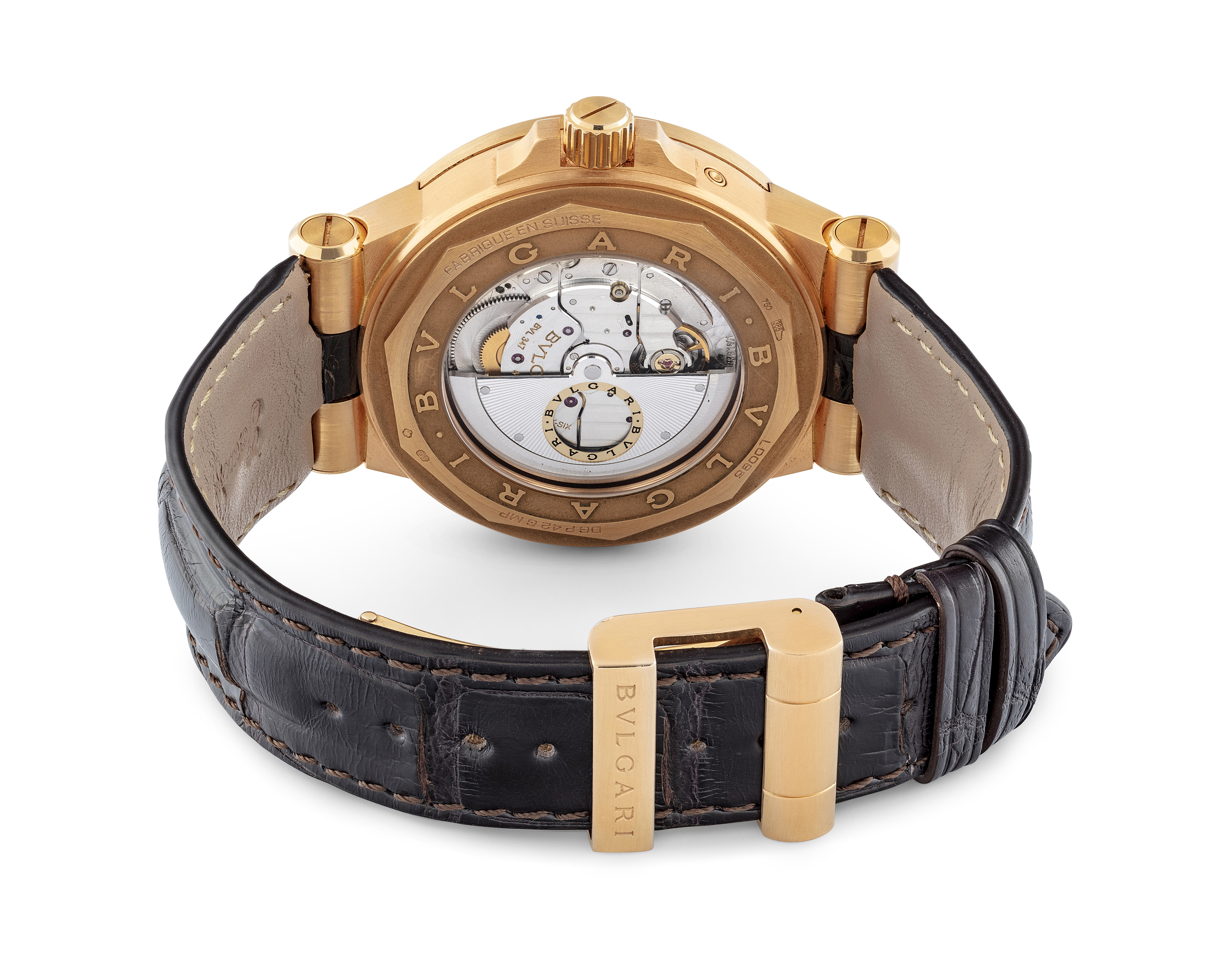 Bulgari diagono hot sale retrograde moonphase