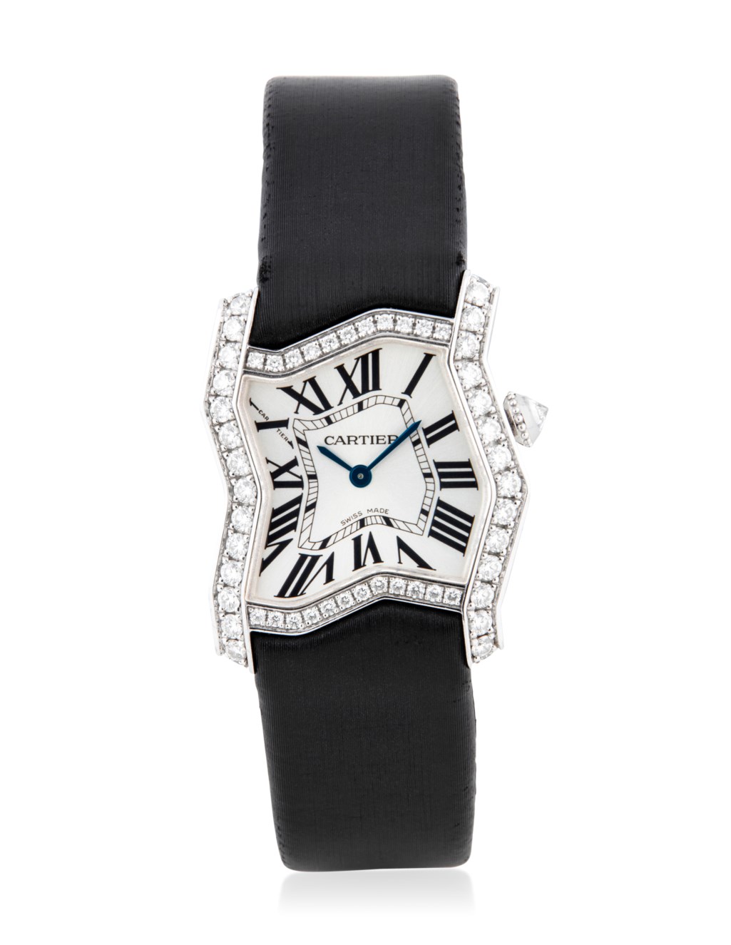 CARTIER, LADIES’ 18K AND DIAMOND TANK FOLLE, REF. 3332, Christie’s