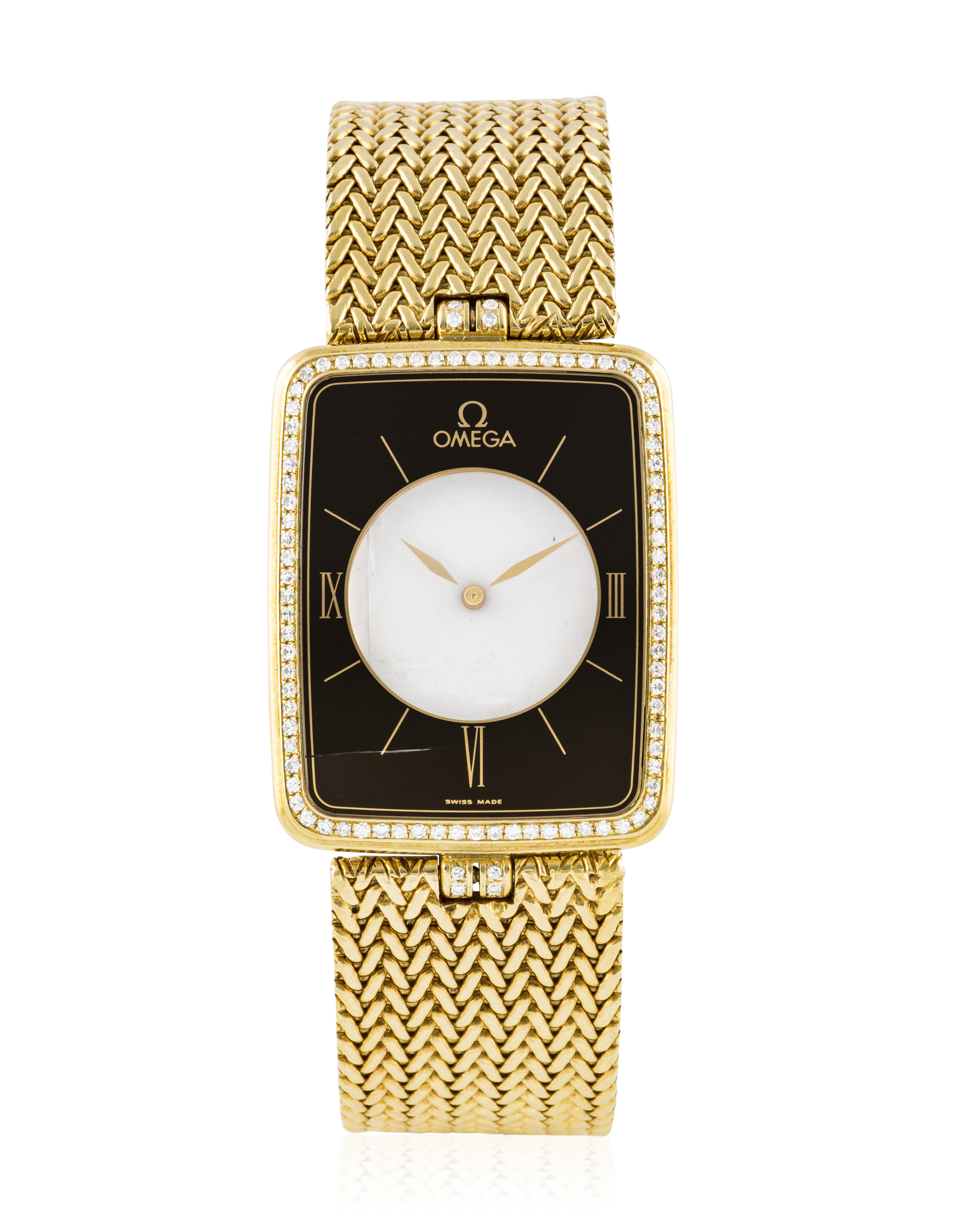OMEGA 18K AND DIAMOND LA MAGIQUE REF. 491.8525 D