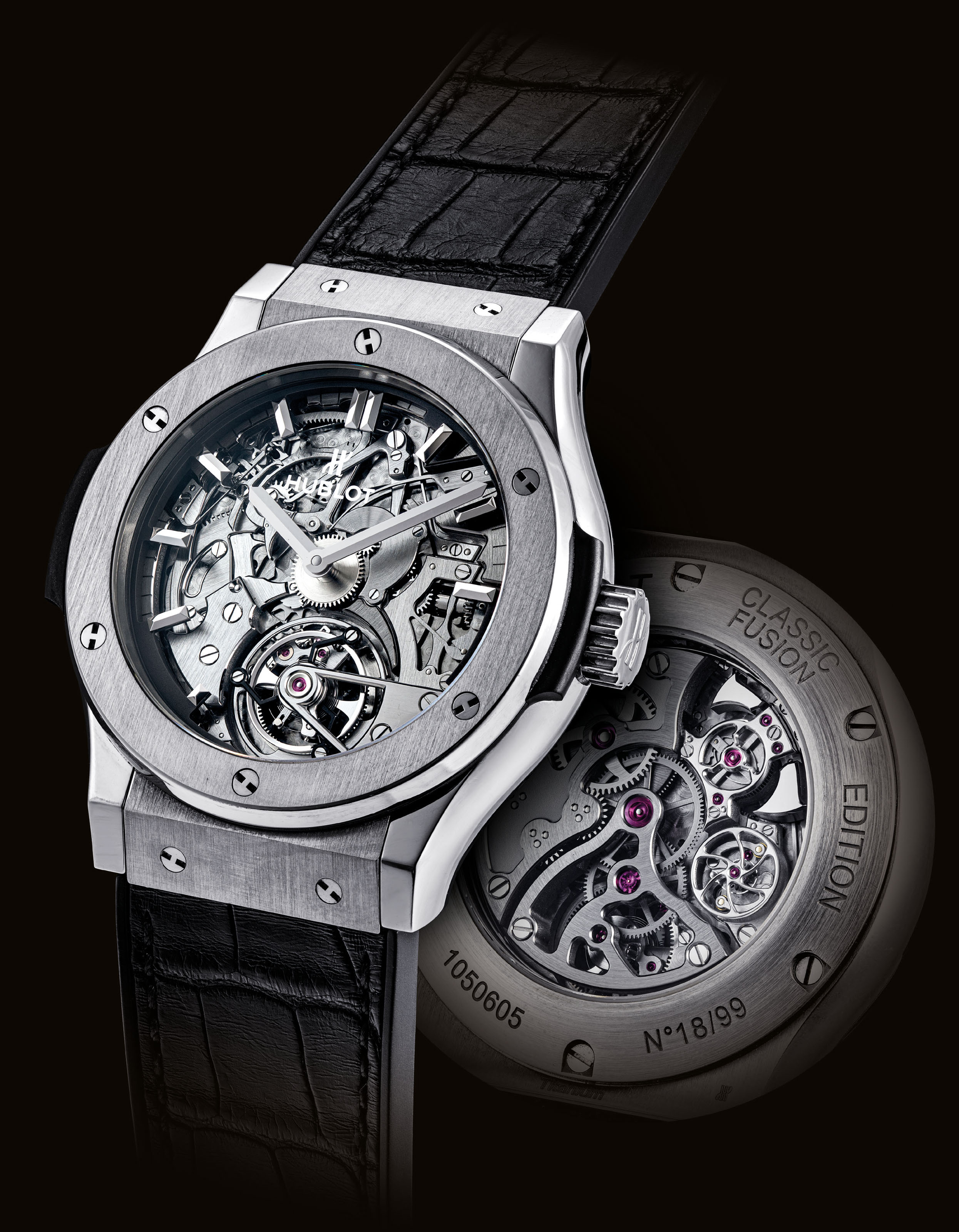 Classic fusion tourbillon cathedral minute repeater top