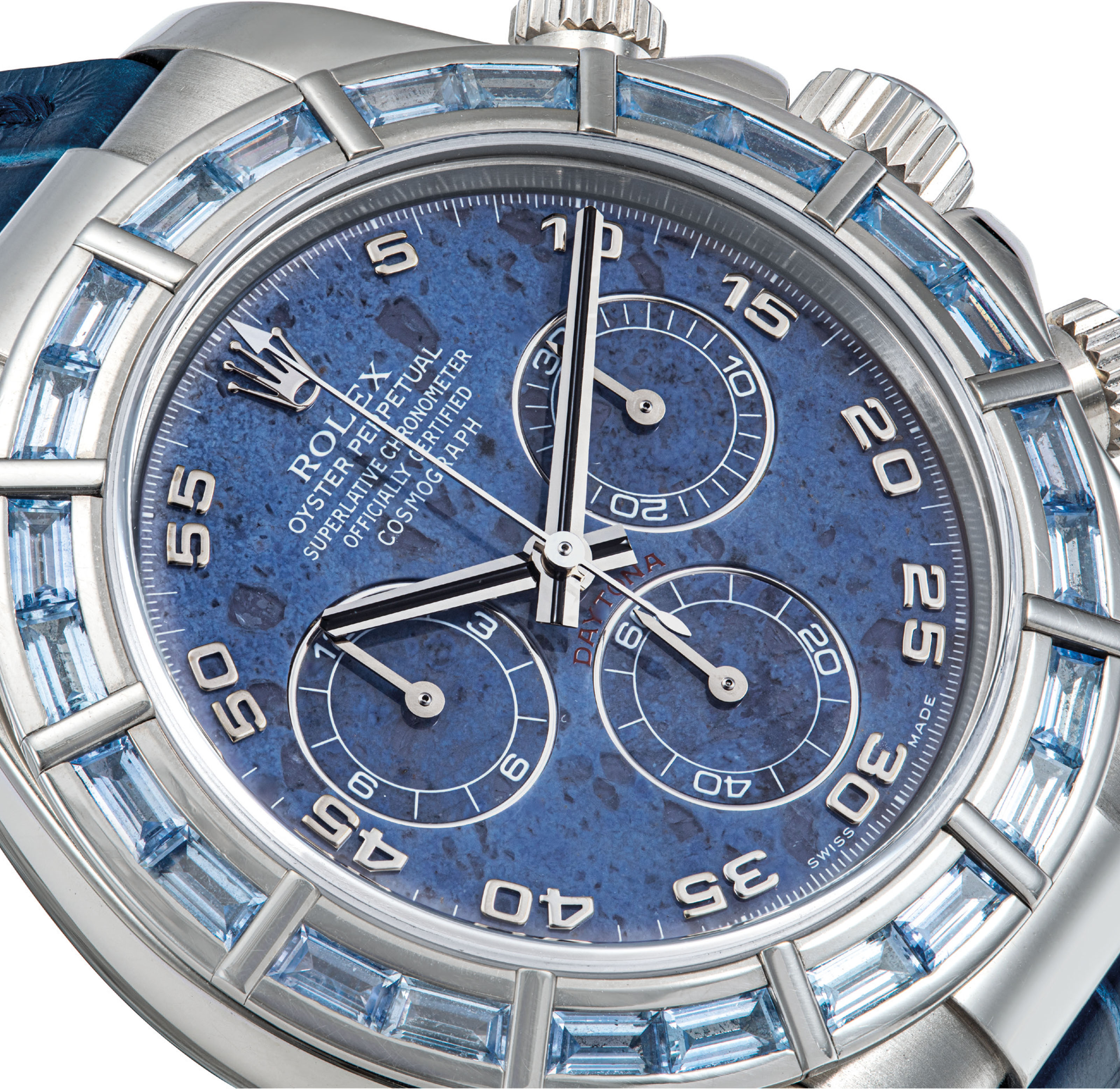 rolex daytona sodalite dial