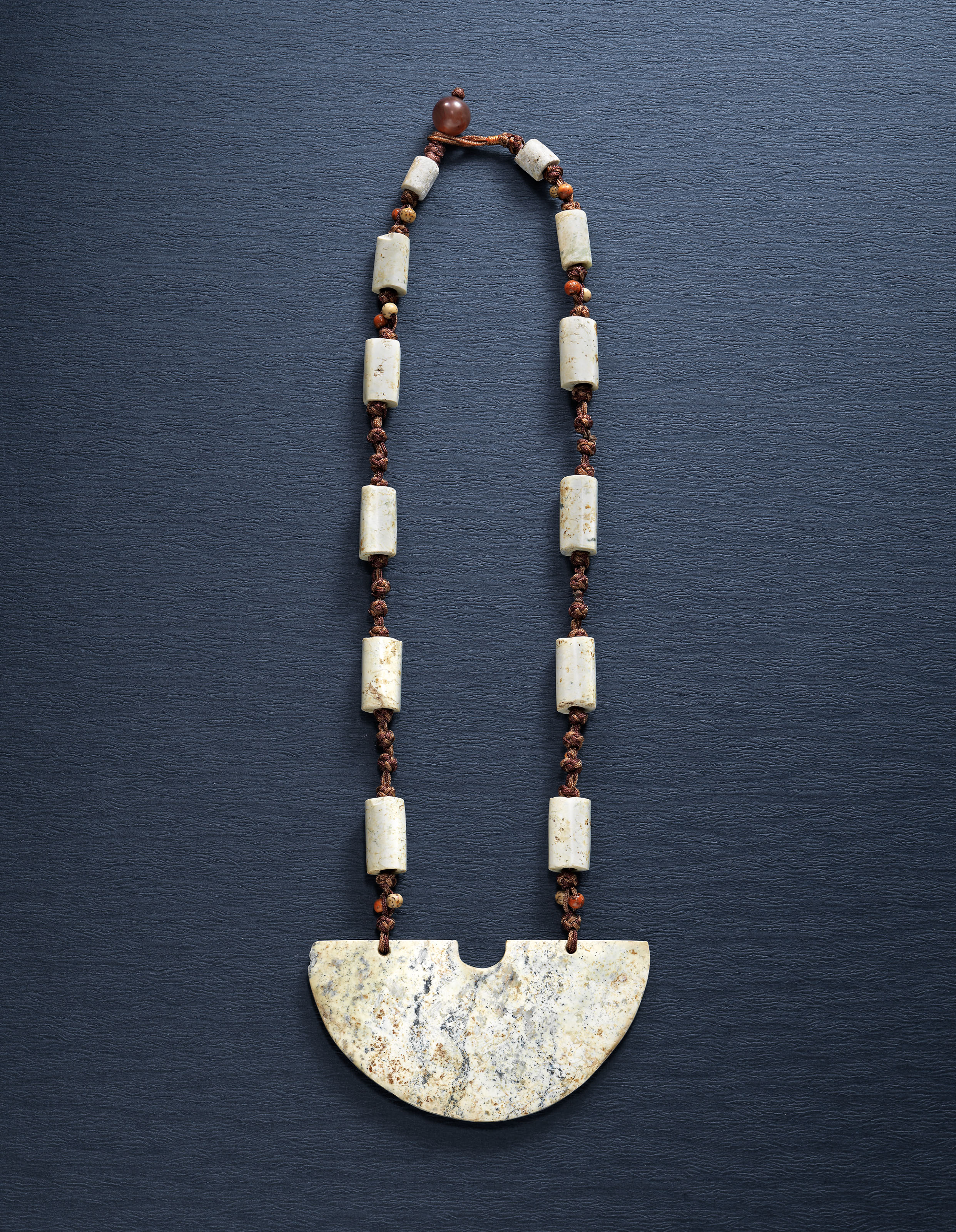 良渚文化三層人神獸面紋玉琮, LIANGZHU CULTURE, CIRCA 3300
