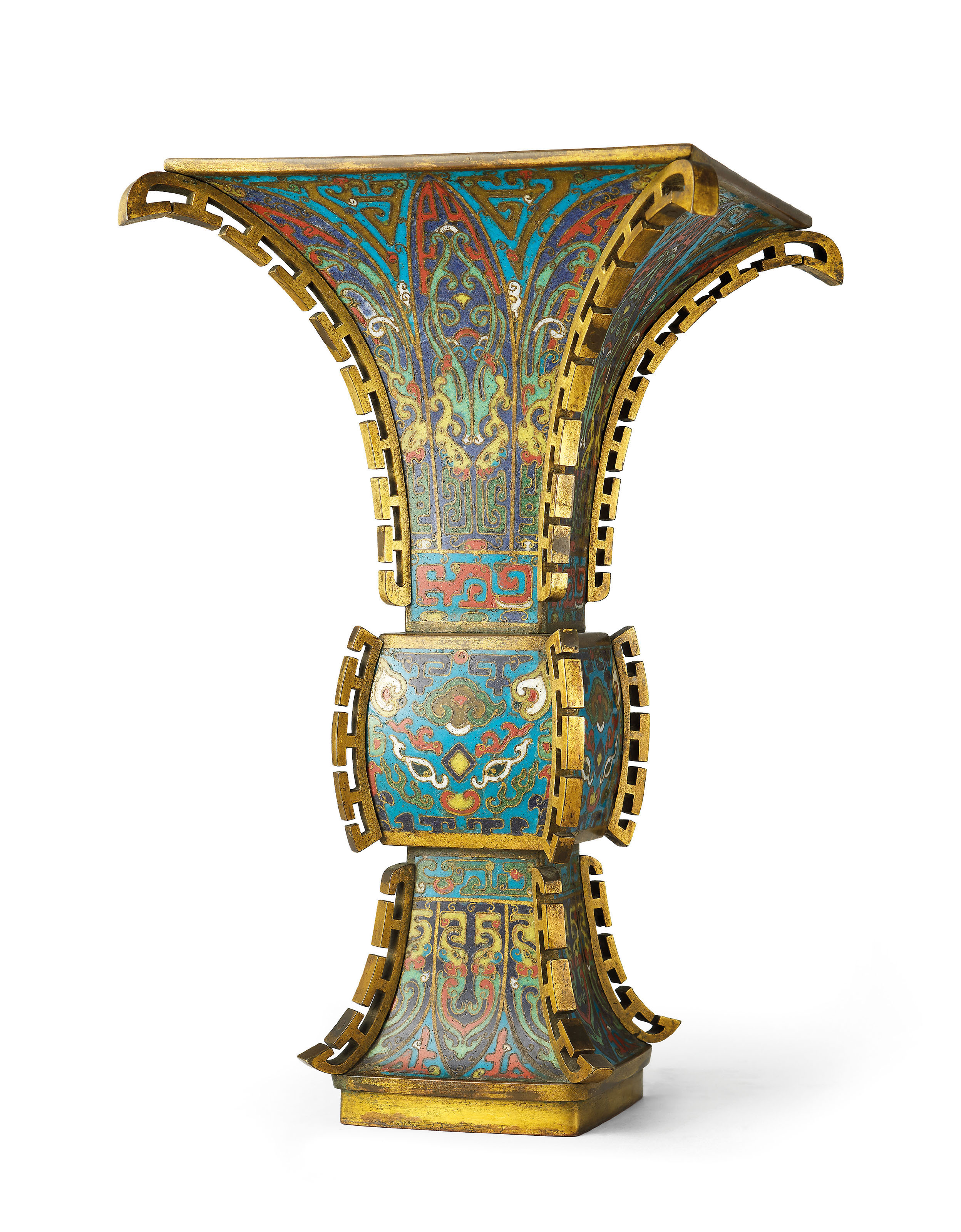 商晚期青銅饕餮紋鬲鼎, LATE SHANG DYNASTY, 12TH-11TH CENTURY BC 
