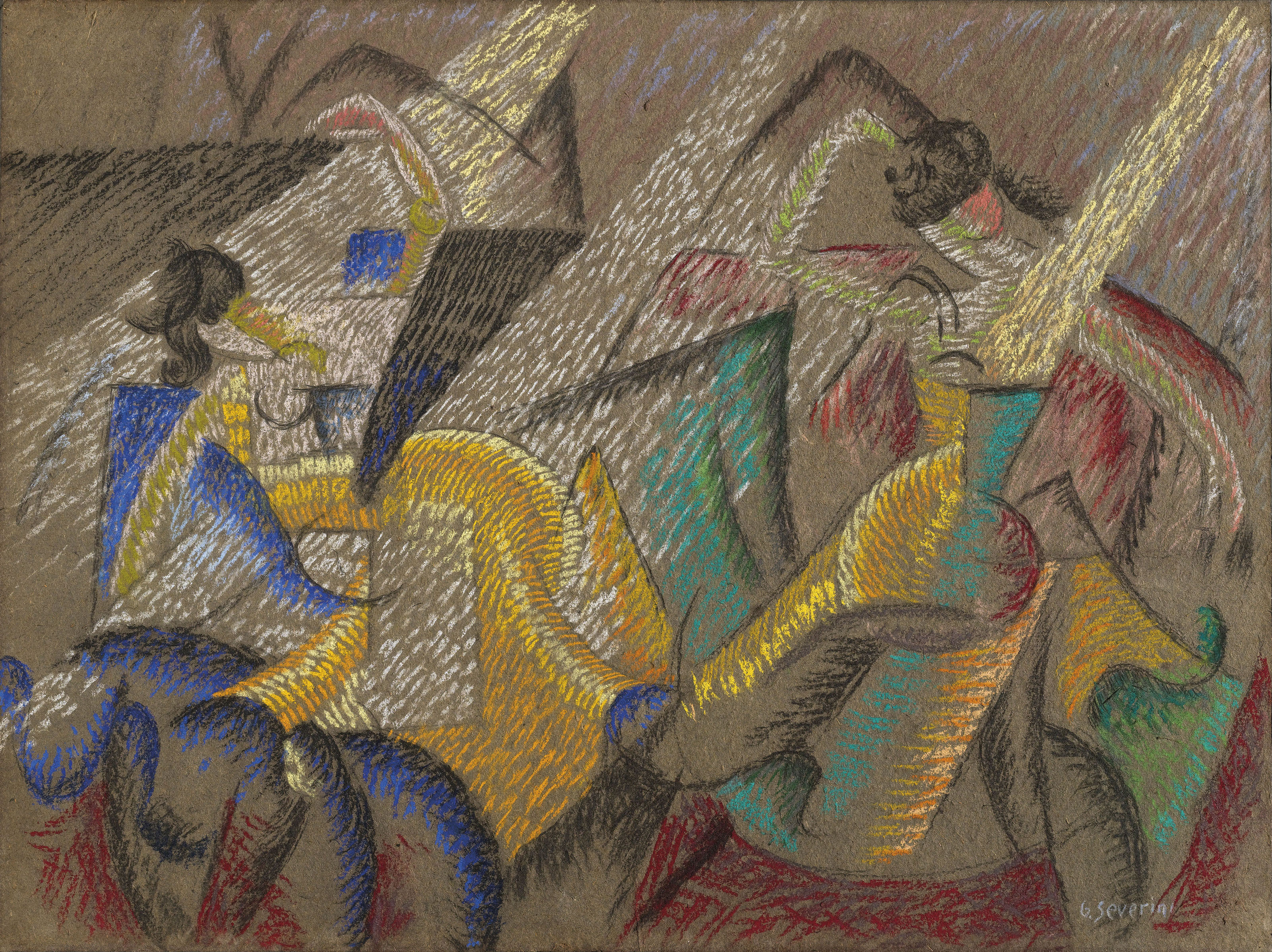 Gino Severini 1883 1966 Danseuses Christie s