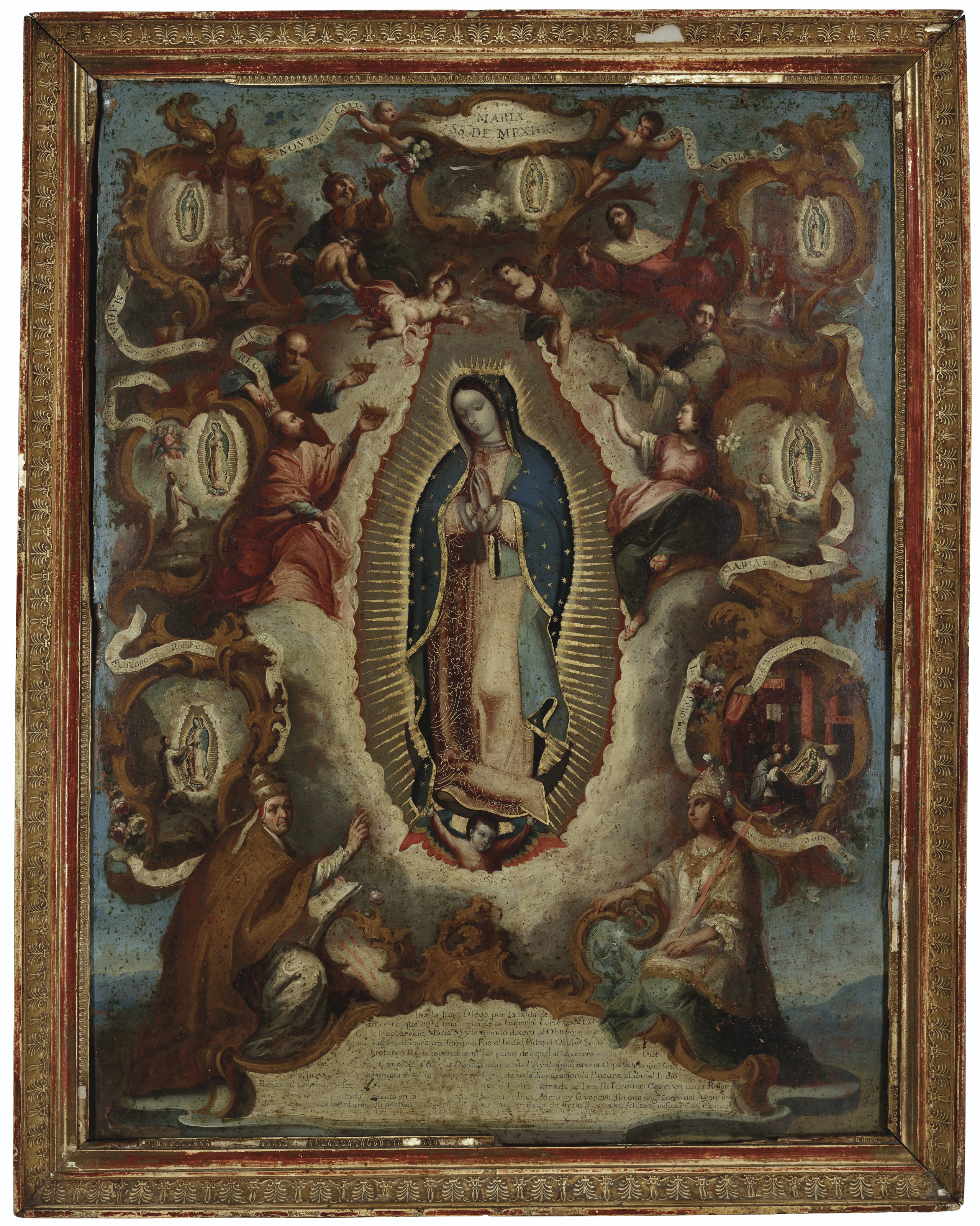 Juan Patricio Morlete Ruiz 1713 1770 Virgen De Guadalupe