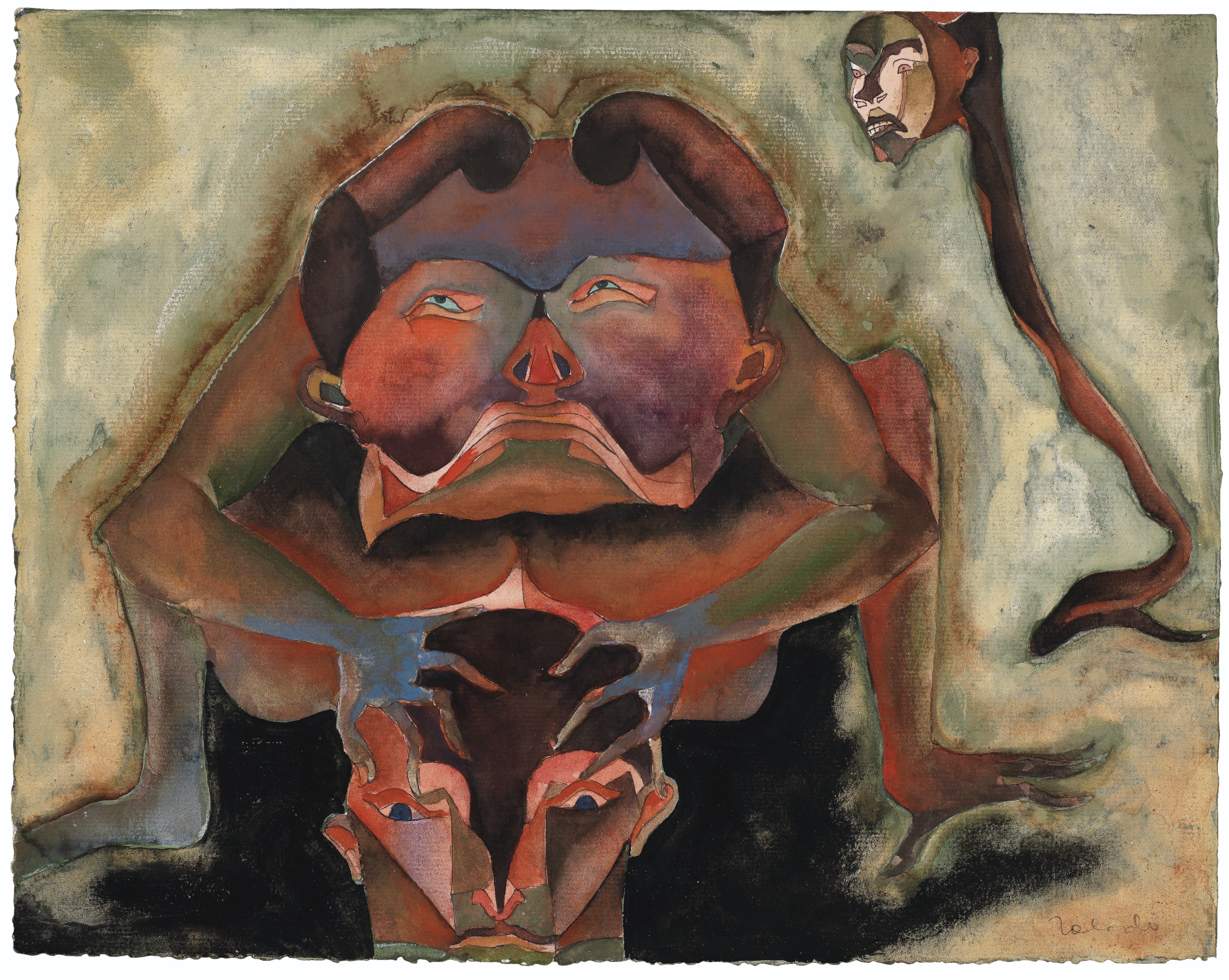 Francisco Toledo (b. 1940) , Tres cabezas | Christie's