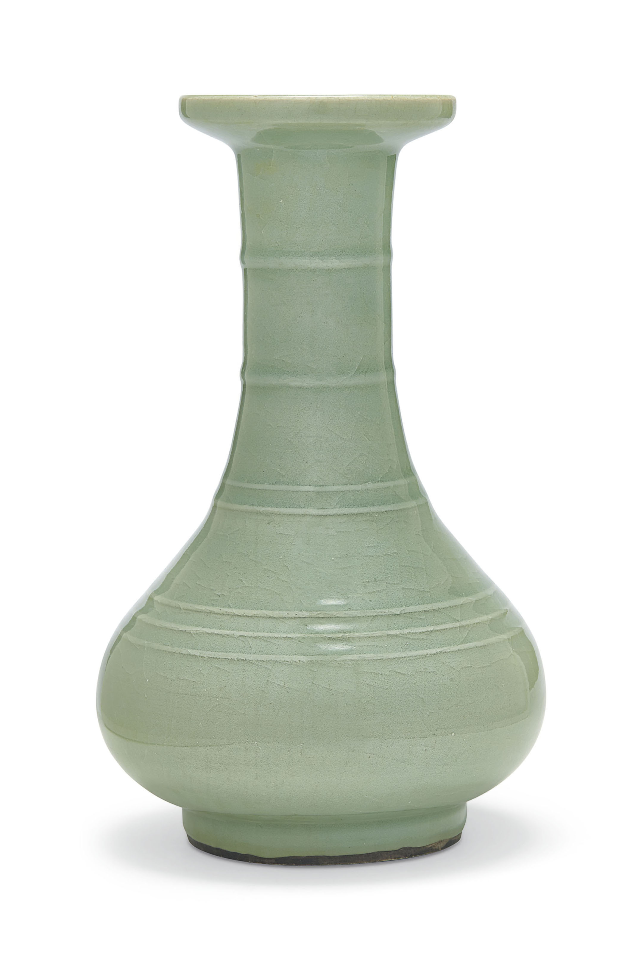 A LONGQUAN CELADON 'BAMBOONECK' VASE, XIANWENPING , MING DYNASTY (13681644) Christie's