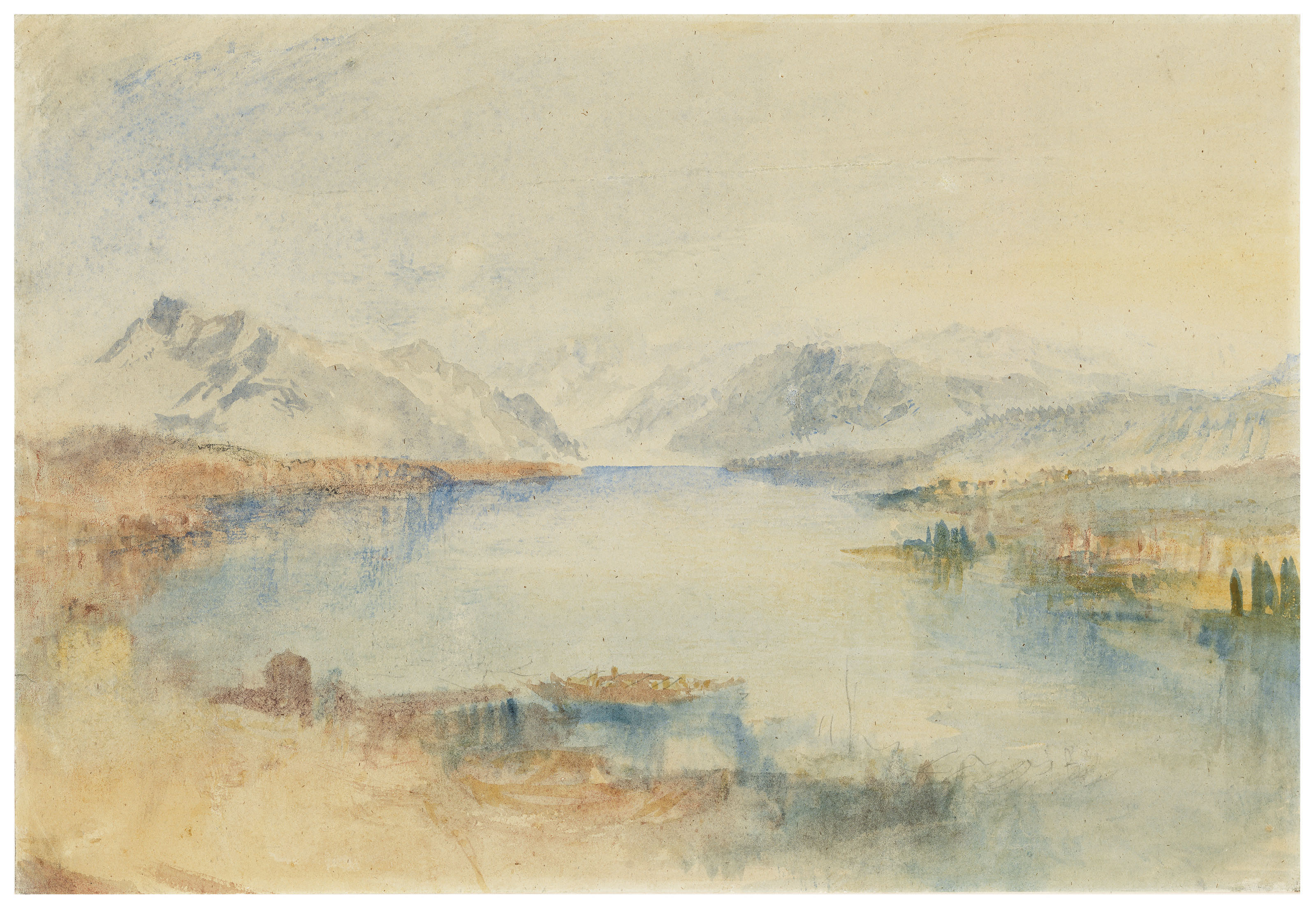 Joseph Mallord William Turner R A London 1775 1851 Lake