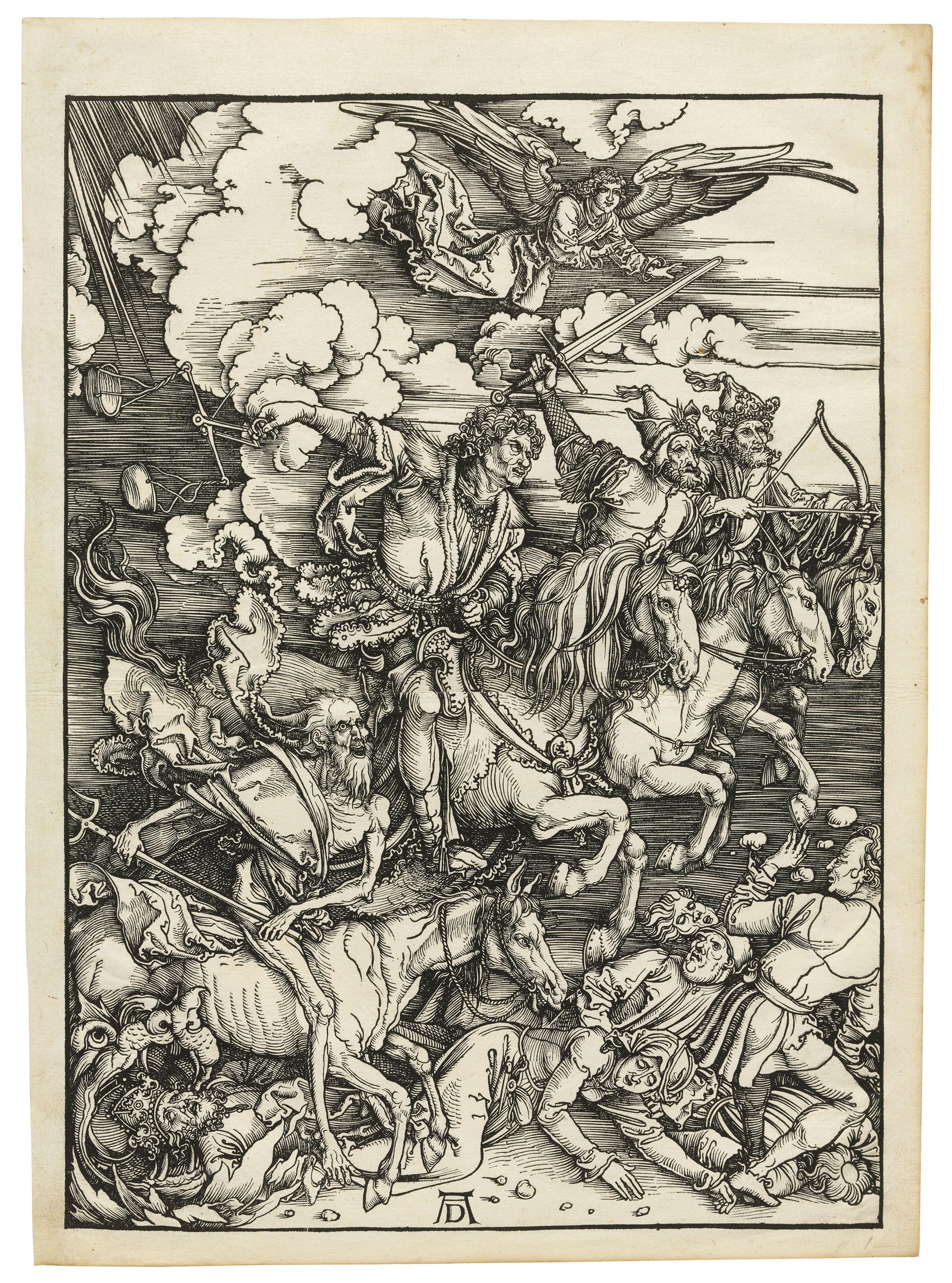 Albrecht Durer 1471 1528 The Four Horsemen Of The Apocalypse