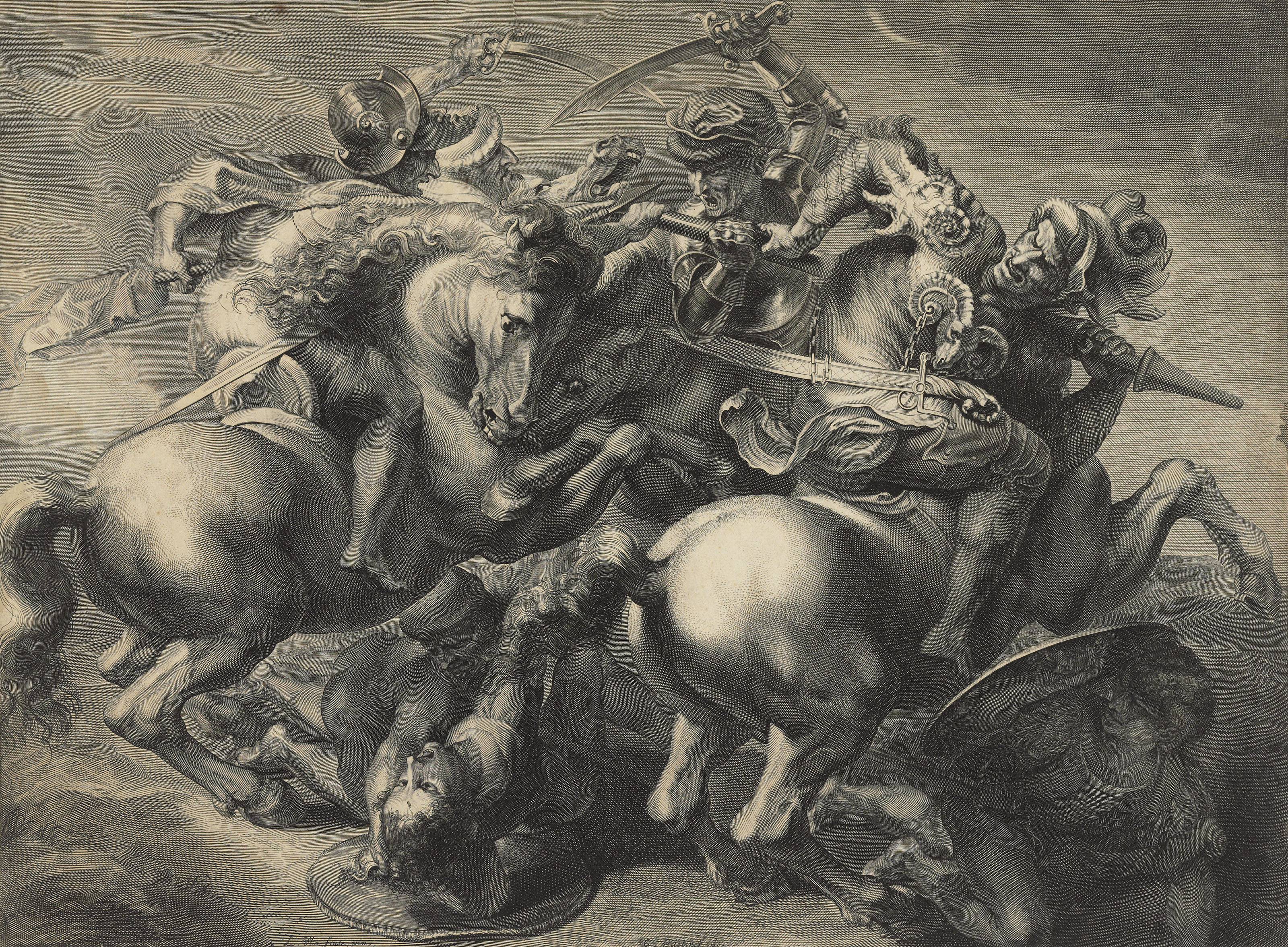GERARD EDELINCK (16401707) AFTER PETER PAUL RUBENS (1577
