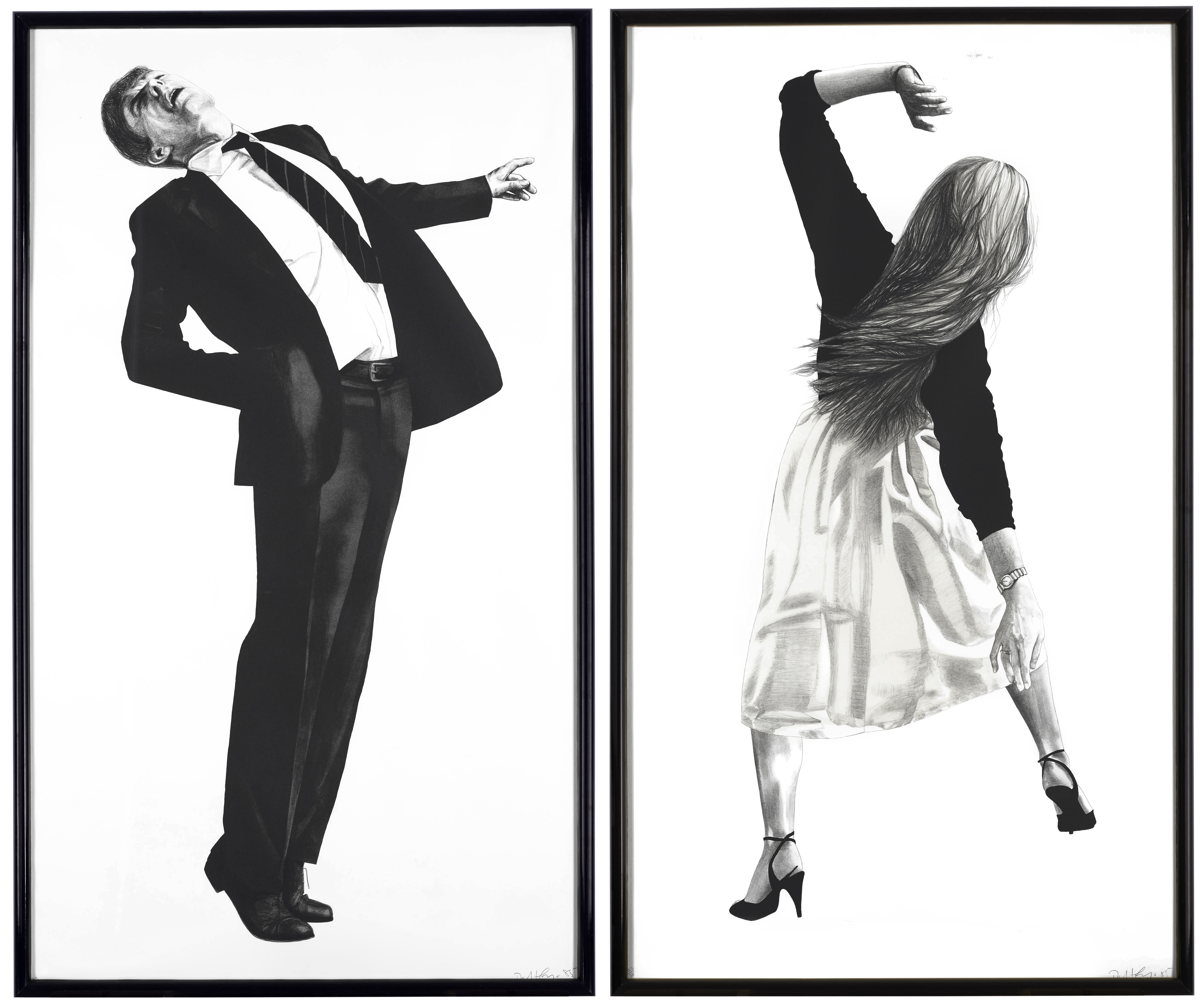 ROBERT LONGO (B. 1953), Men in the Cities: two prints | Christie's