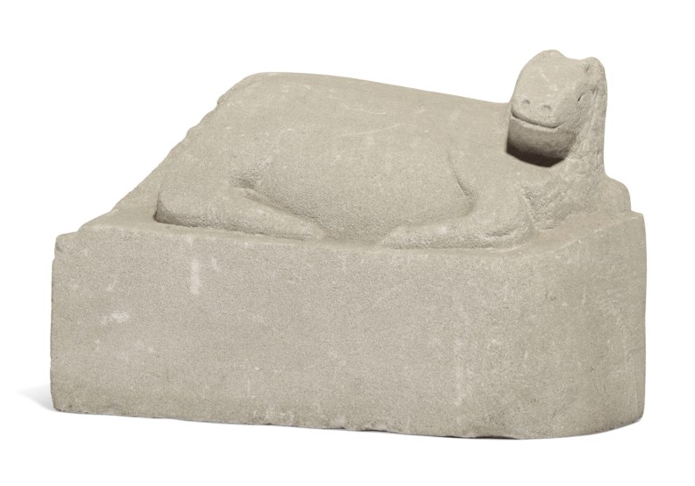 William Edmondson (1874-1951), Critter, 1930s. Sold for $125,000 on 18 January 2019 at Christie’s in New York