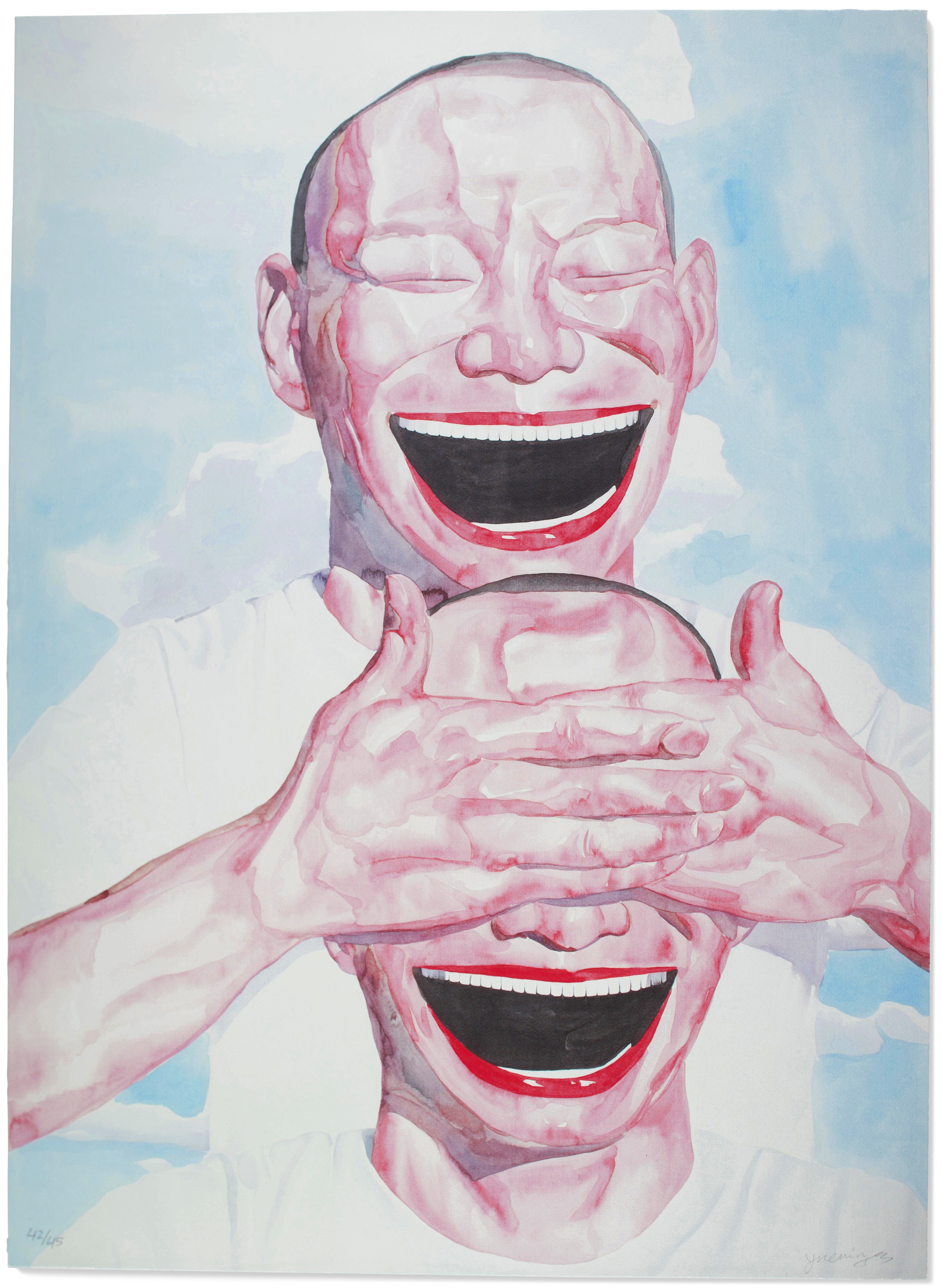 YUE MINJUN (B. 1962), Smile-ism Series | Christie's