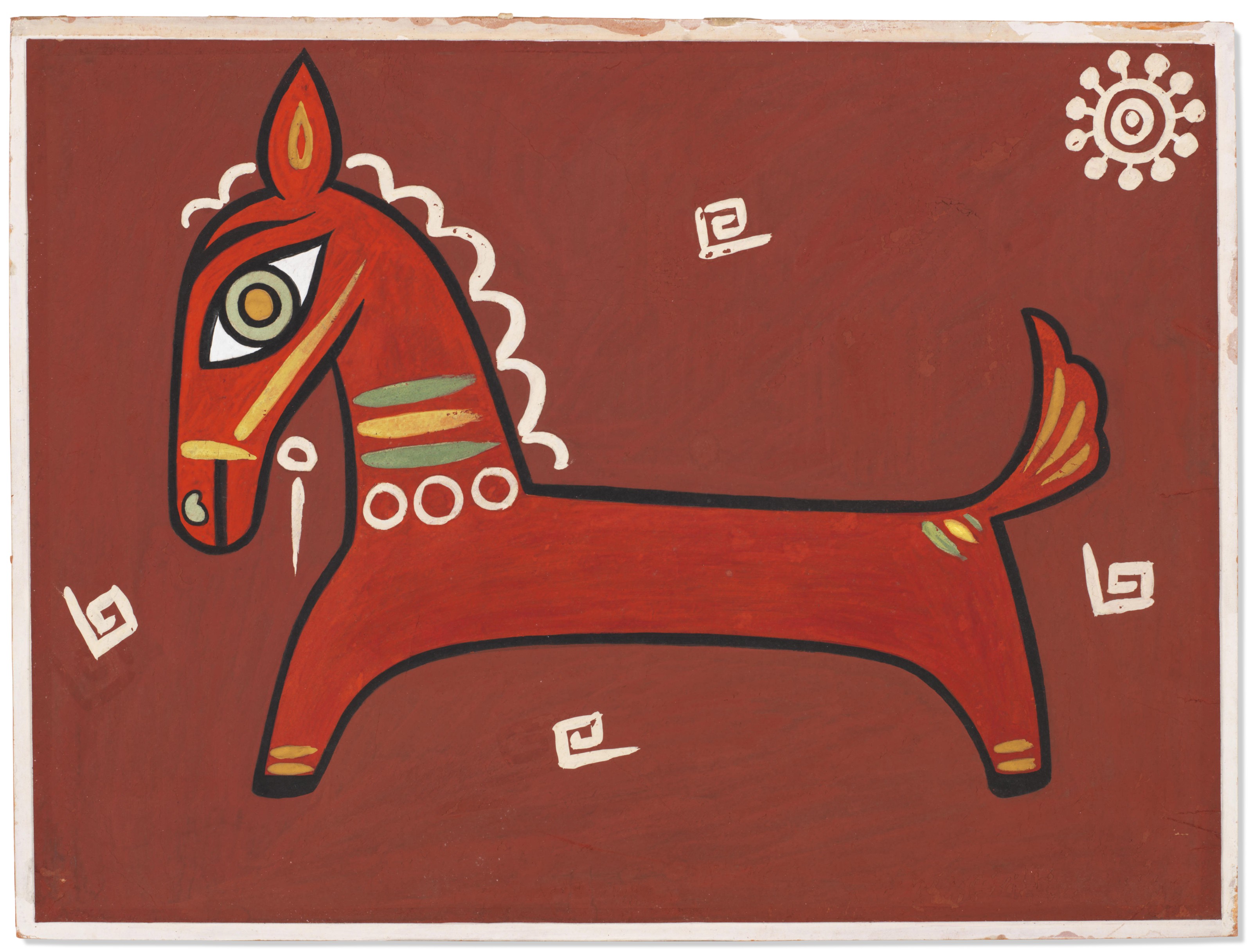 JAMINI ROY (18871972), Untitled (Horse) Christie’s
