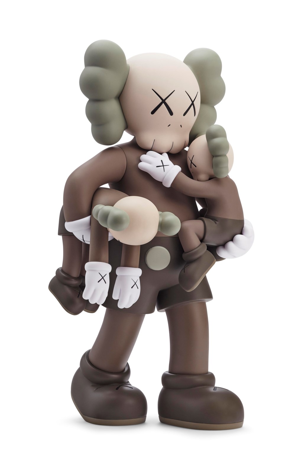 KAWS (B. 1974), CLEAN SLATE (Gray, Brown, & Black) Christie’s