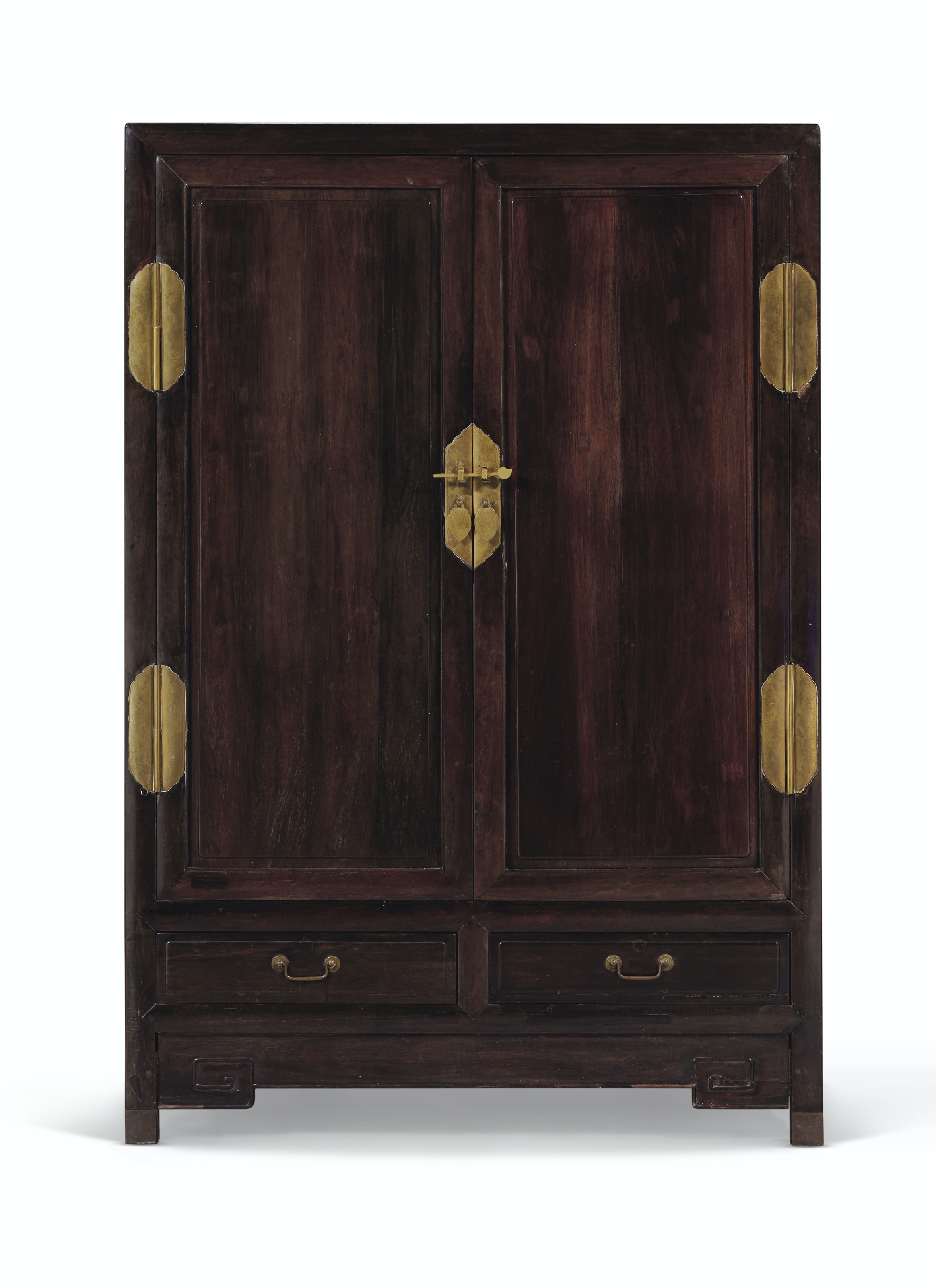 A Large Zitan Square Corner Cabinet Fangjiaogui 18th 19th Century 18th Century Cabinet Christie S