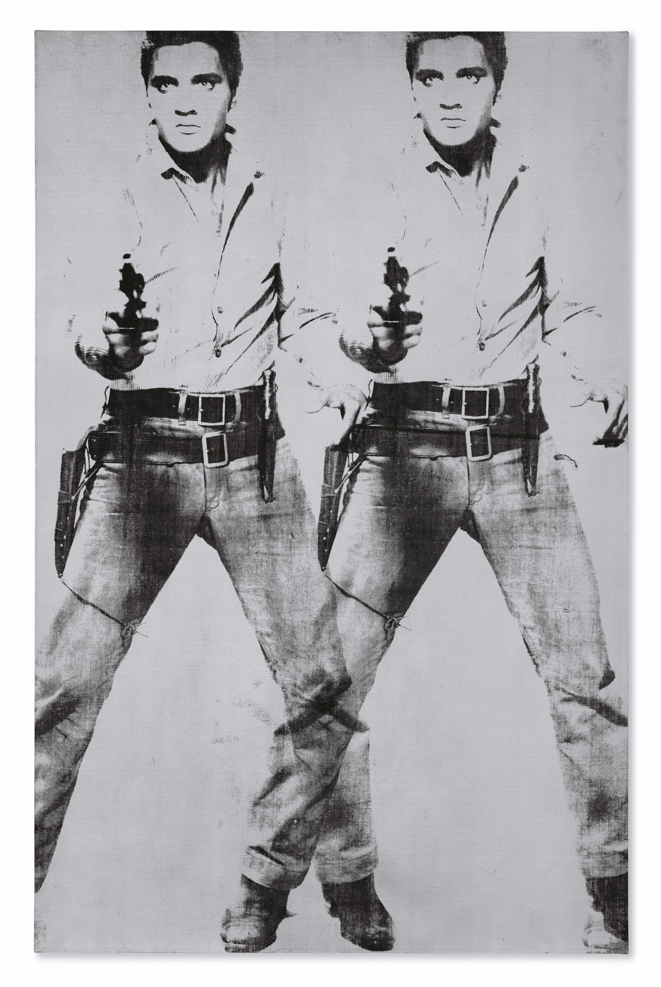 Andy Warhol 1928 1987 Double Elvis Ferus Type 1960s
