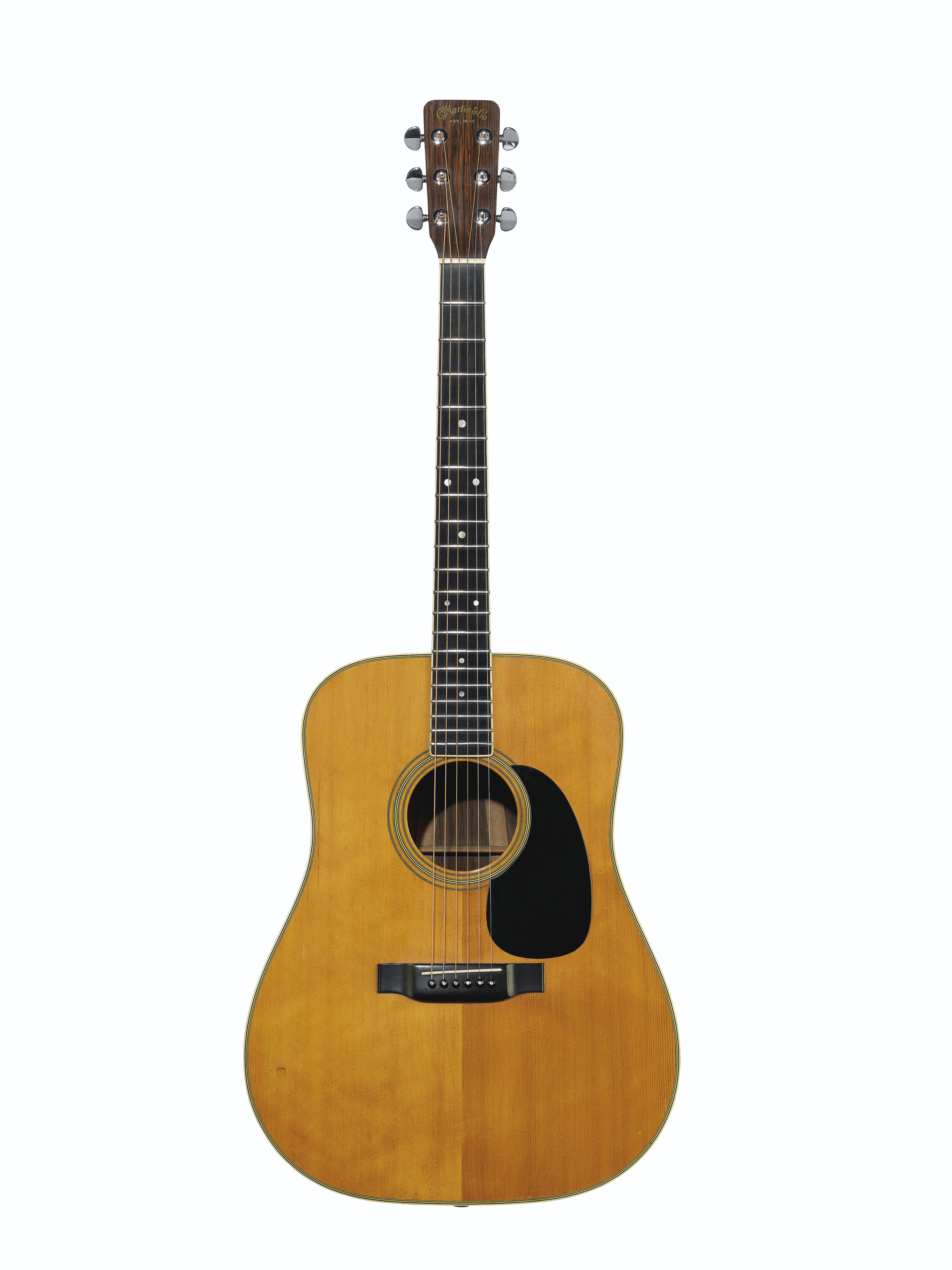 C.F. Martin &amp; Company, Nazareth, 1969. An acoustic guitar, D-35. Estimate: $10,000-20,000. Offered in The David Gilmour Guitar Collection on 20 June 2019 at Christie&rsquo;s in New York