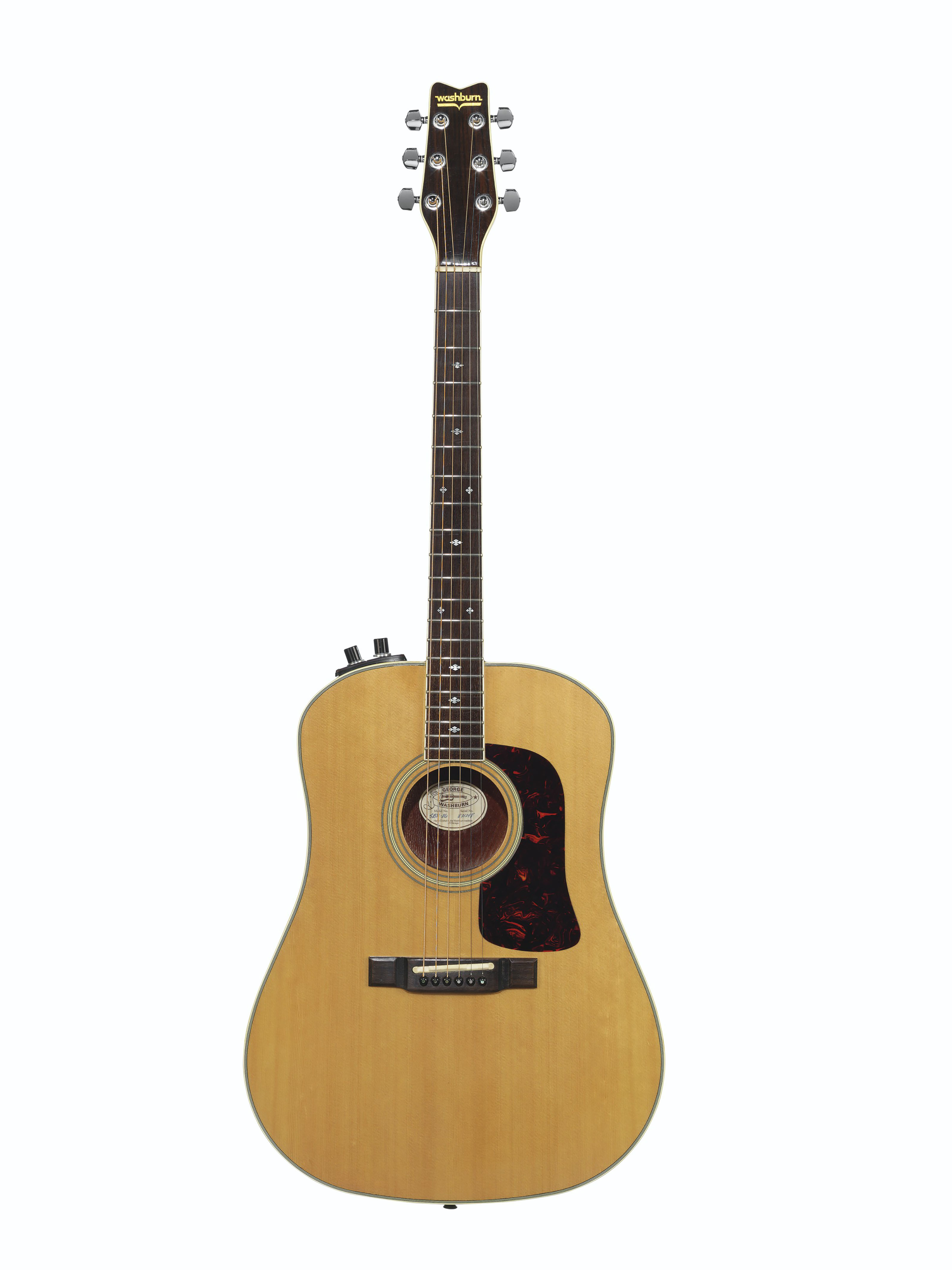 George Washburn Circa 1982 A Dreadnought Form Solid Body Acoustic Electric Guitar Sbf 26 Christie S
