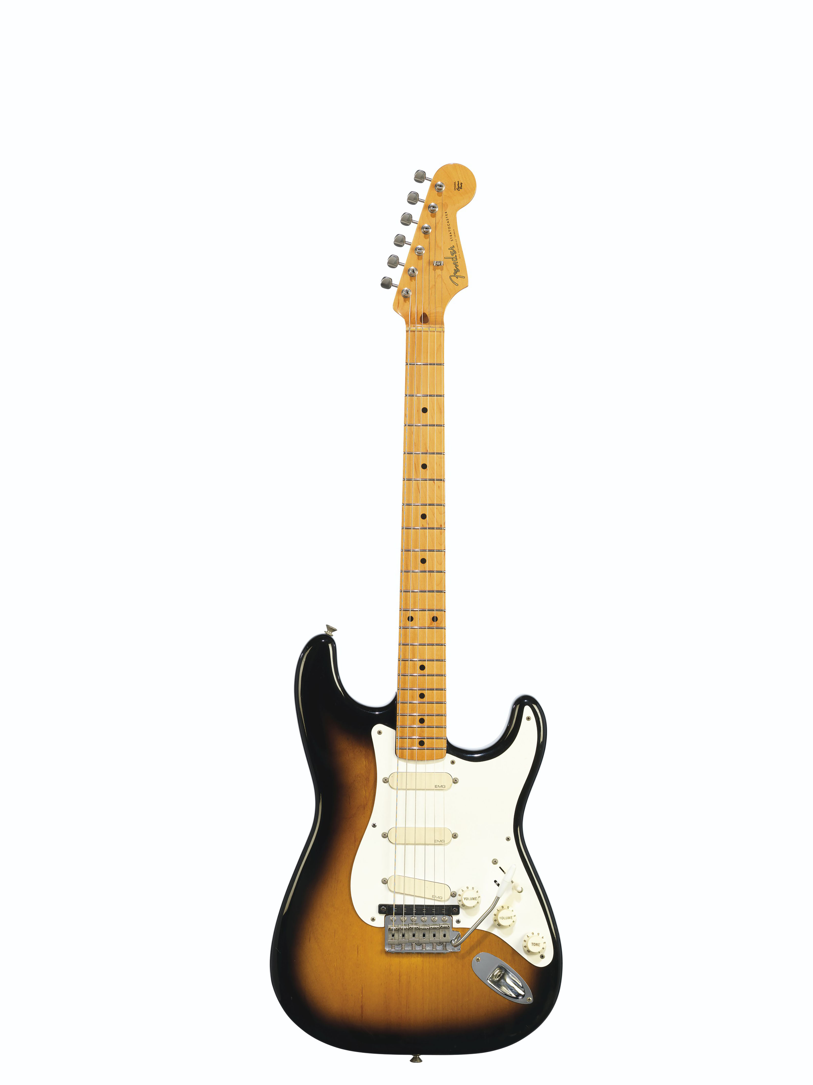 FENDER ELECTRIC INSTRUMENT COMPANY FULLERTON 1957 A SOLID BODY ELECTRIC GUITAR STRATOCASTER KNOWN AS THE EX HOMER HAYNES STRATOCASTER Christie s