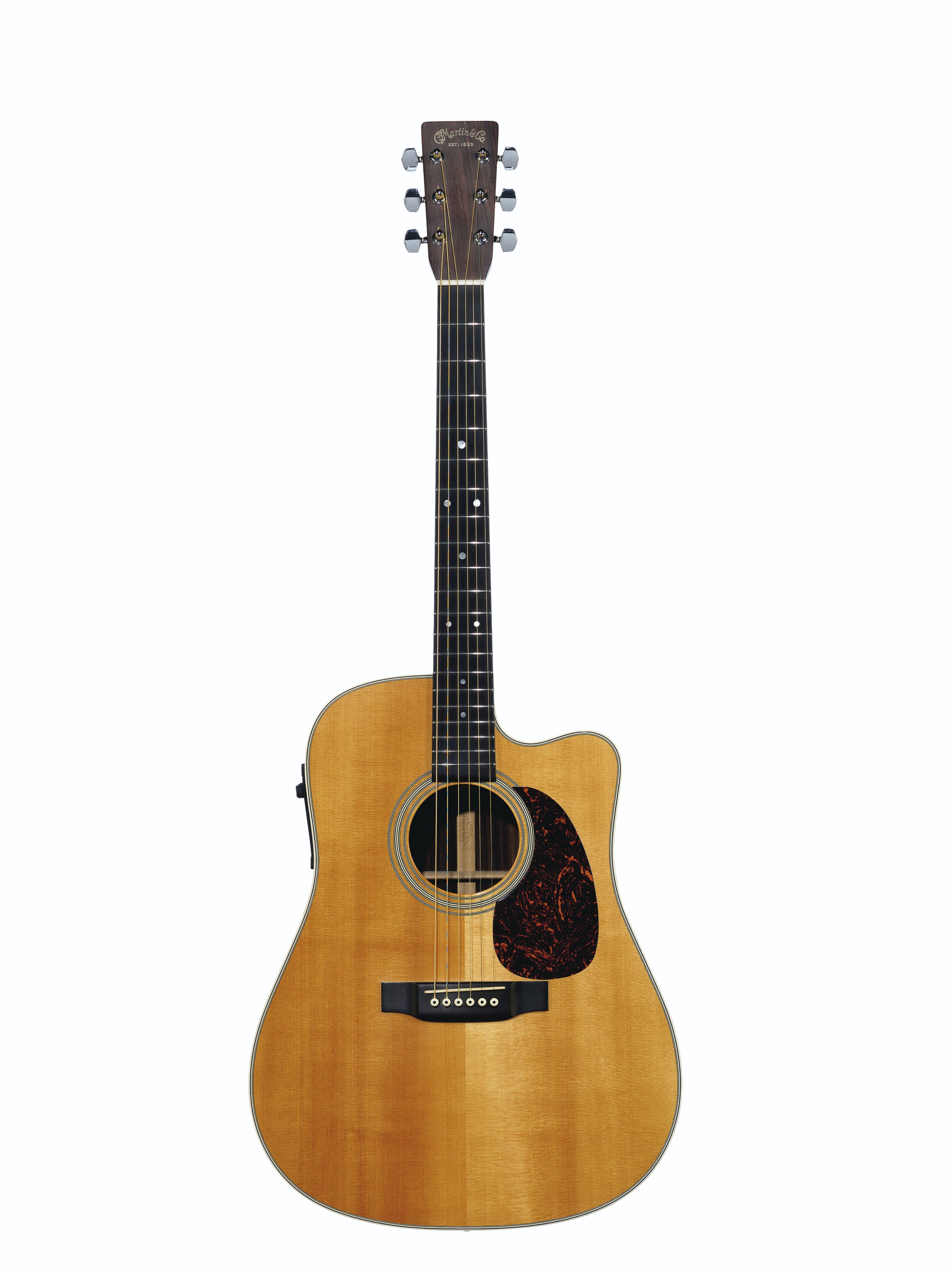 C.F. MARTIN & COMPANY, NAZARETH, 2001 , AN ACOUSTIC GUITAR, DC28E, PRE