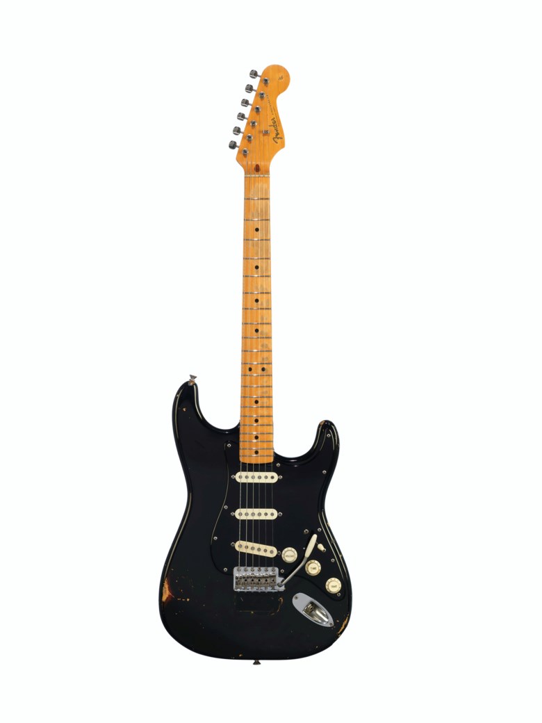 The Black Strat': The story of David Gilmour's iconic guitar | Christie's