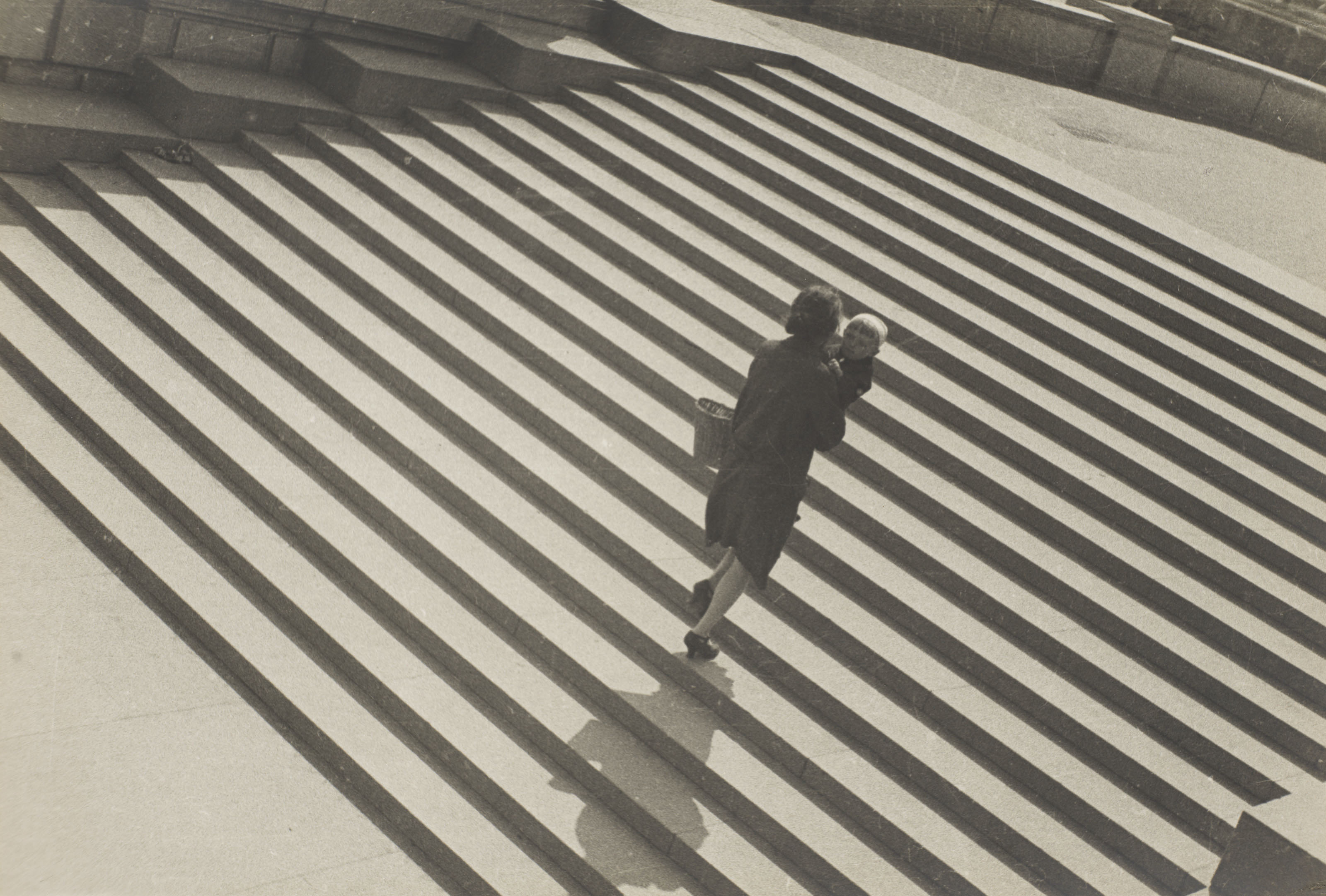 Alexander Rodchenko (1891&ndash;1956), Lestnitsa (Steps), 1929. Gelatin silver print. Image/sheet: 15 x 22&frac12; in (38.1 x 57.2 cm). Sold for $281,250 on 2 April 2019 at Christie&rsquo;s in New York