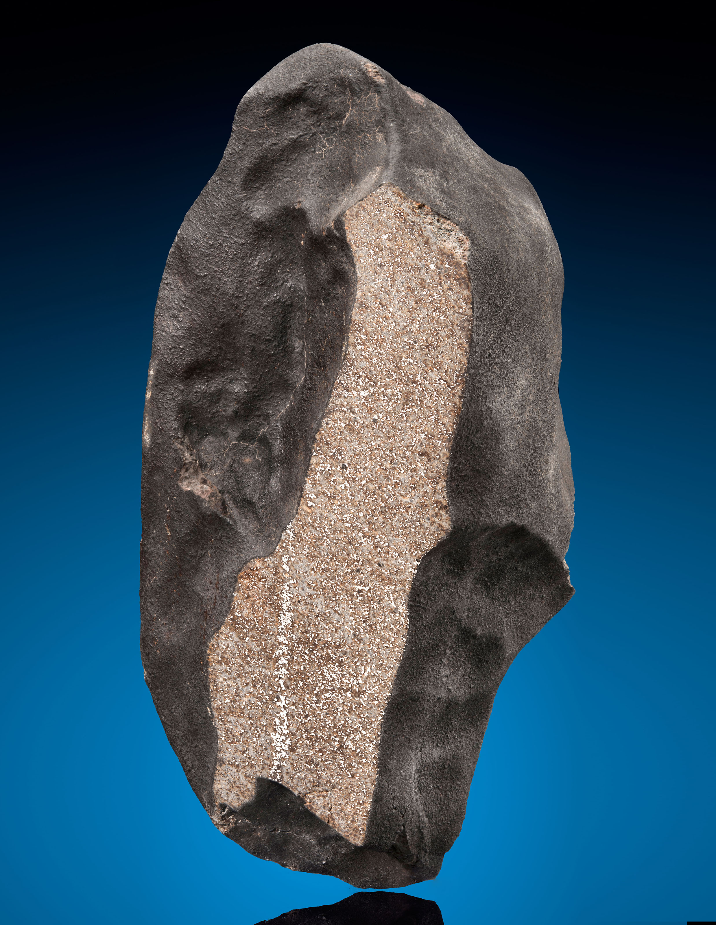 NWA 10697 — COMPLETE SLICE OF A ROCK FROM THE PLANET MARS, Shergottite –  Mars Rock, poikilitic Sahara Desert, North West Africa | Christie's