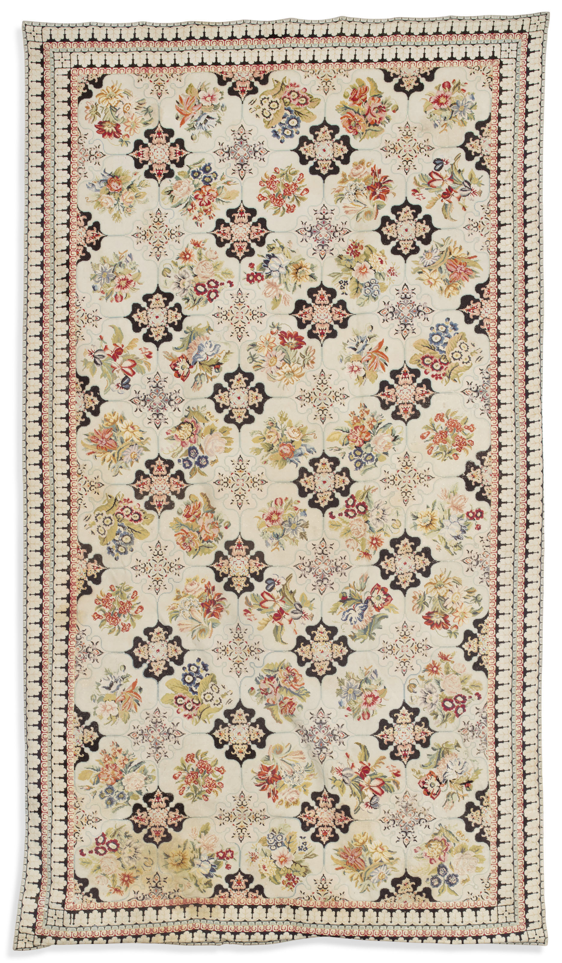A FRENCH NEEDLEPOINT CARPET , 19TH CENTURY | Christie's