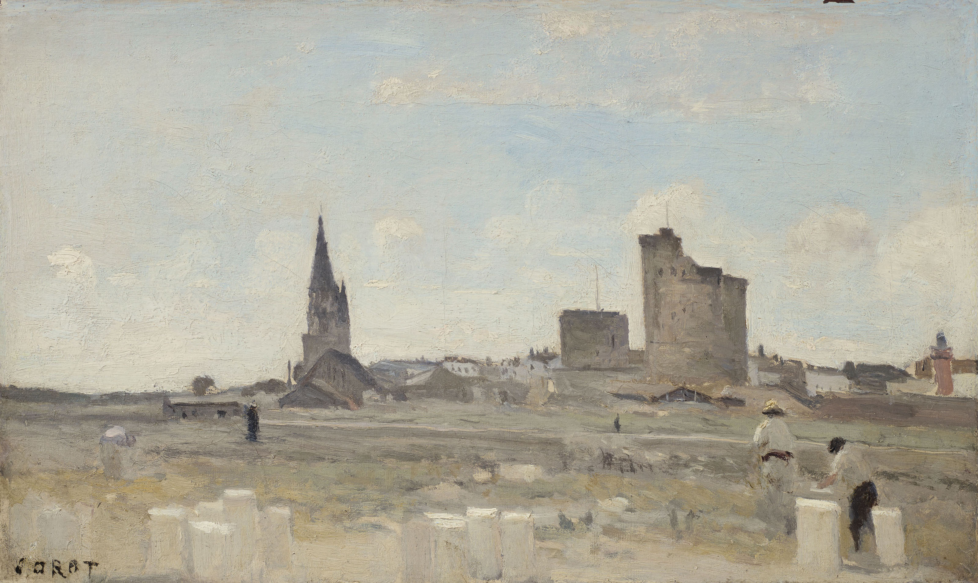 La Rochelle - carriers près l'entrée du port