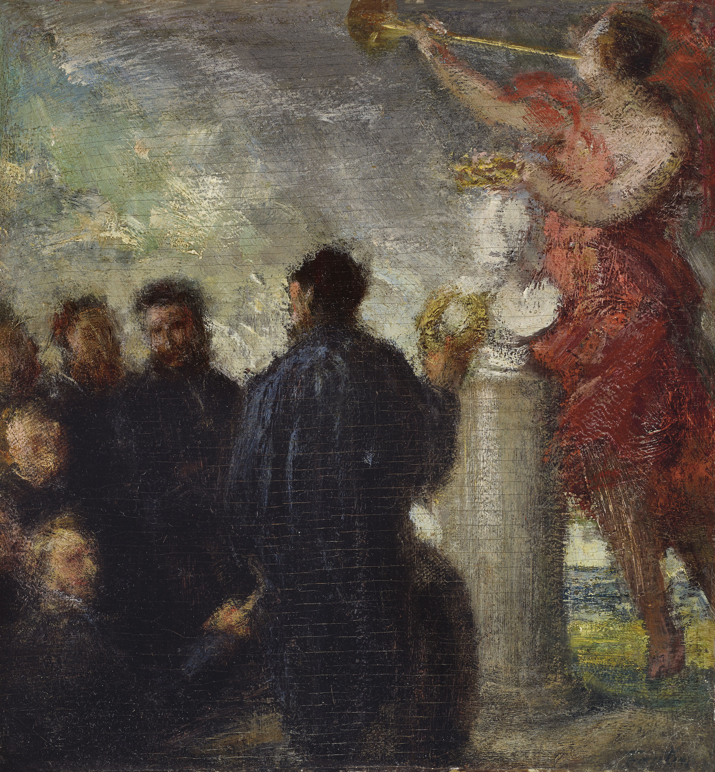 Henri FantinLatour (French, 18361904) , Hommage à Eugène