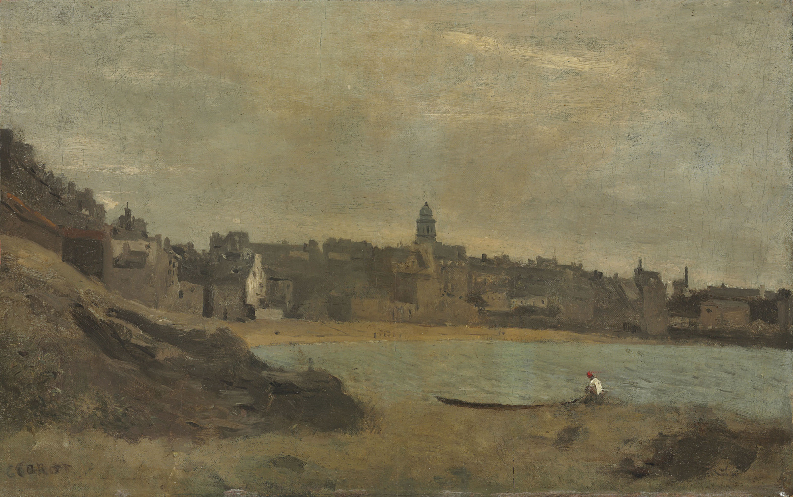Une ville au bord de la mer (Bretagne)