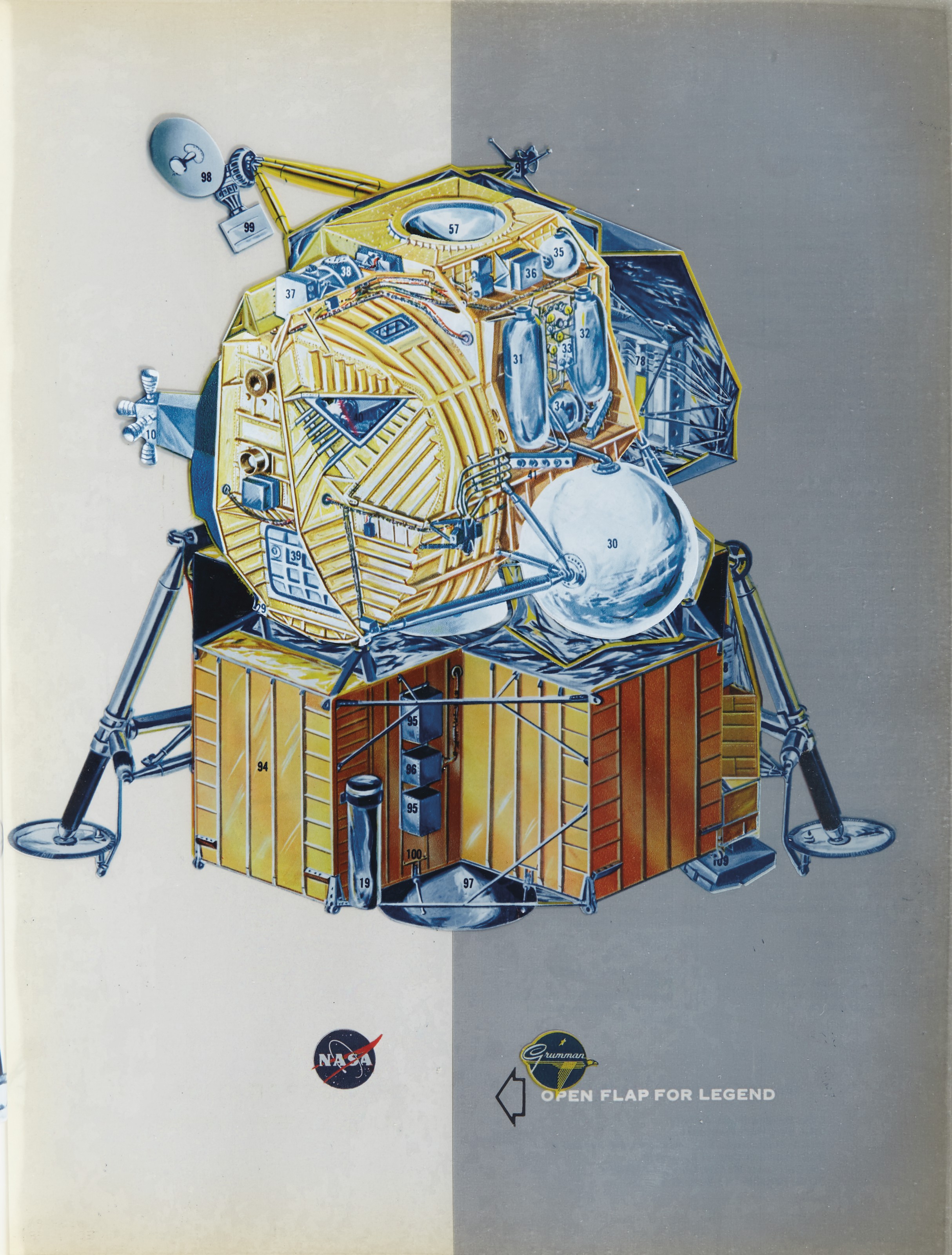 LUNAR MODULE NASA/Grumman Apollo Lunar Module. Bethpage, NY Grumman