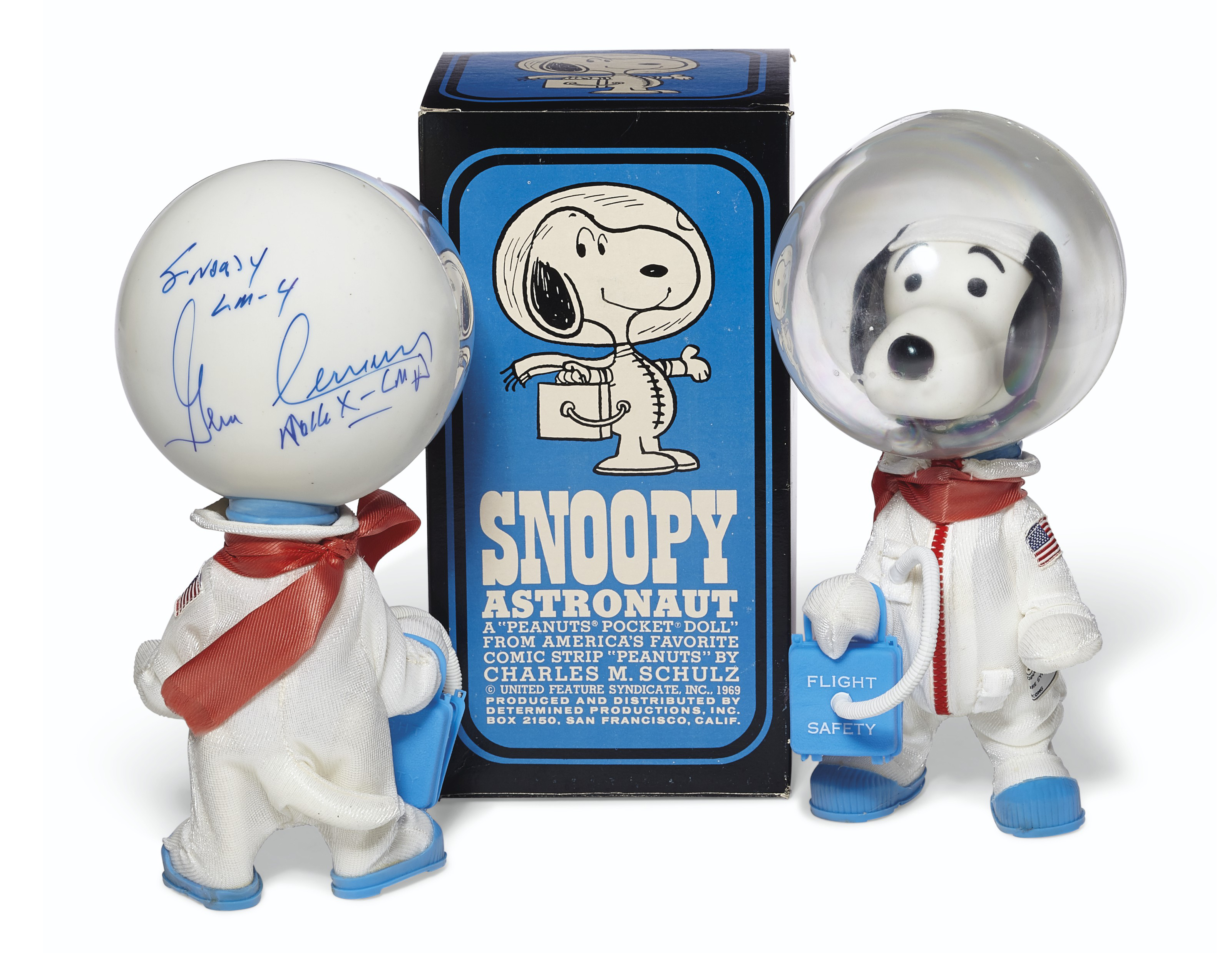 Vintage 1969 best sale snoopy astronaut doll