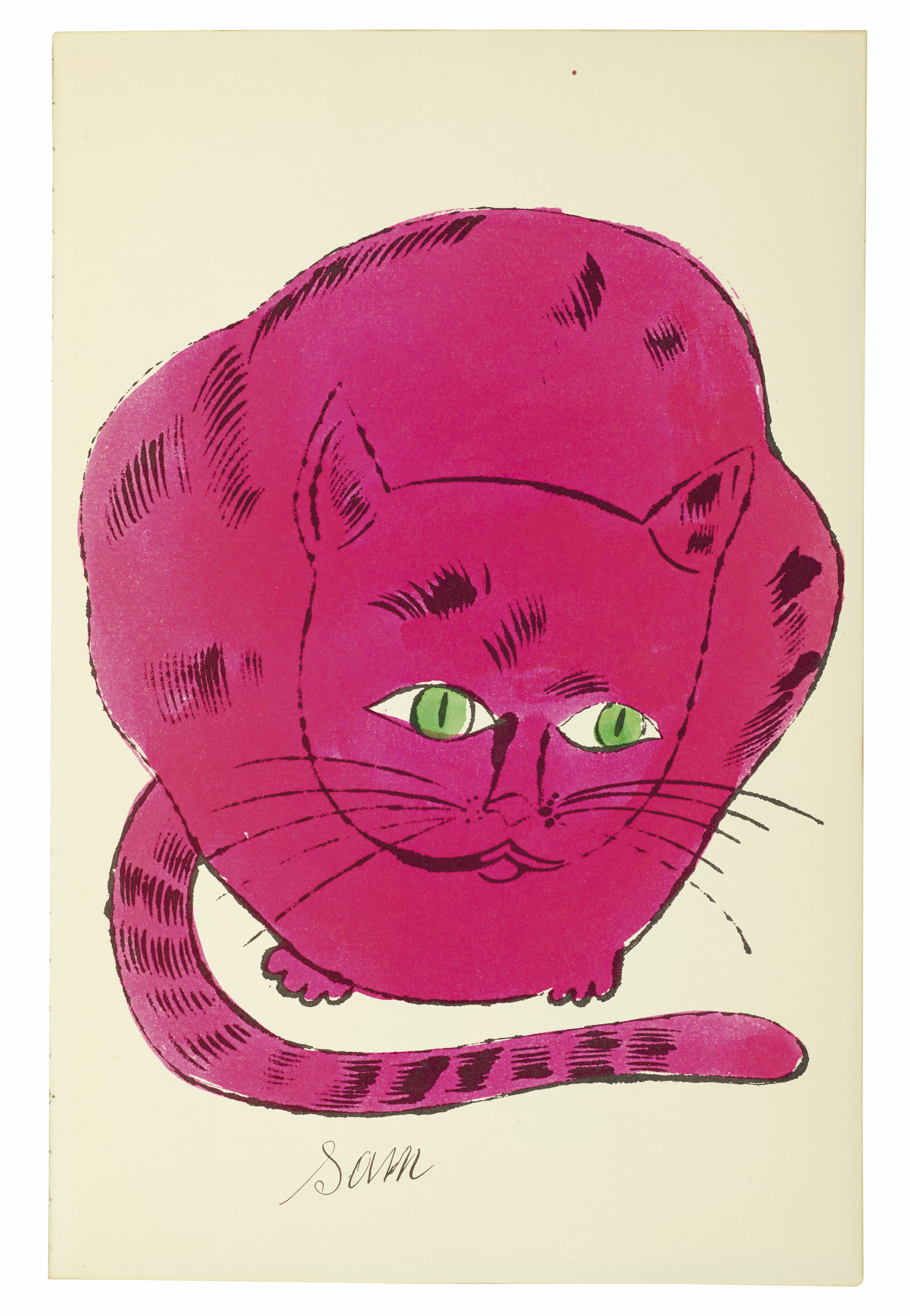 アンディ　ウォーホル　Sam 専用【ヴィンテージ】90s ANDY WARHOL サムキャットTシャツ XL