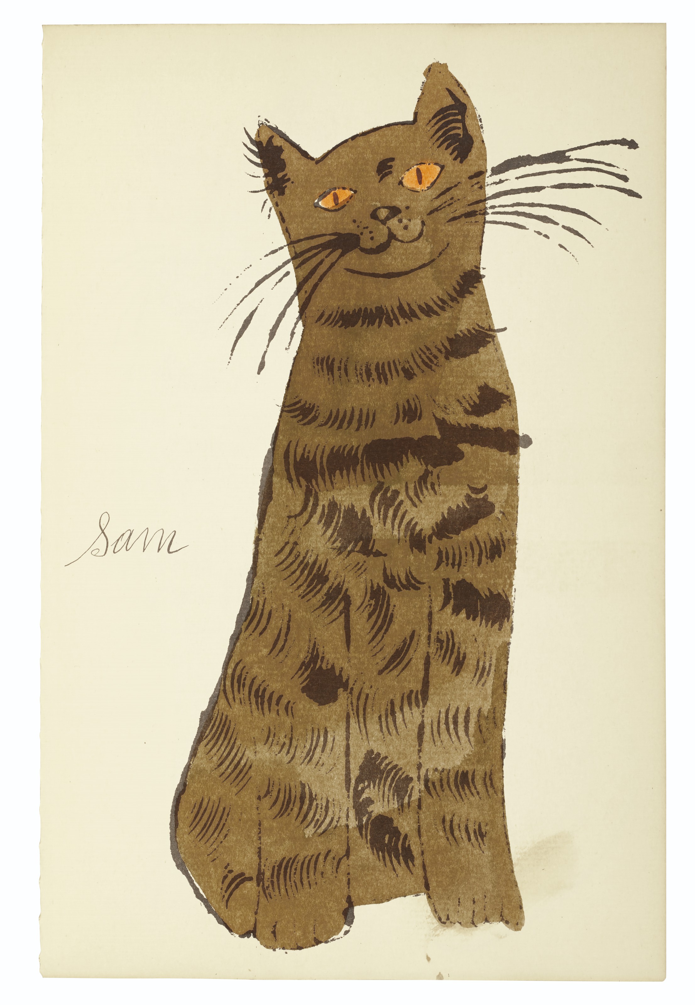 ANDY WARHOL (1928-1987), 25 Cats Name(d) Sam and one Blue