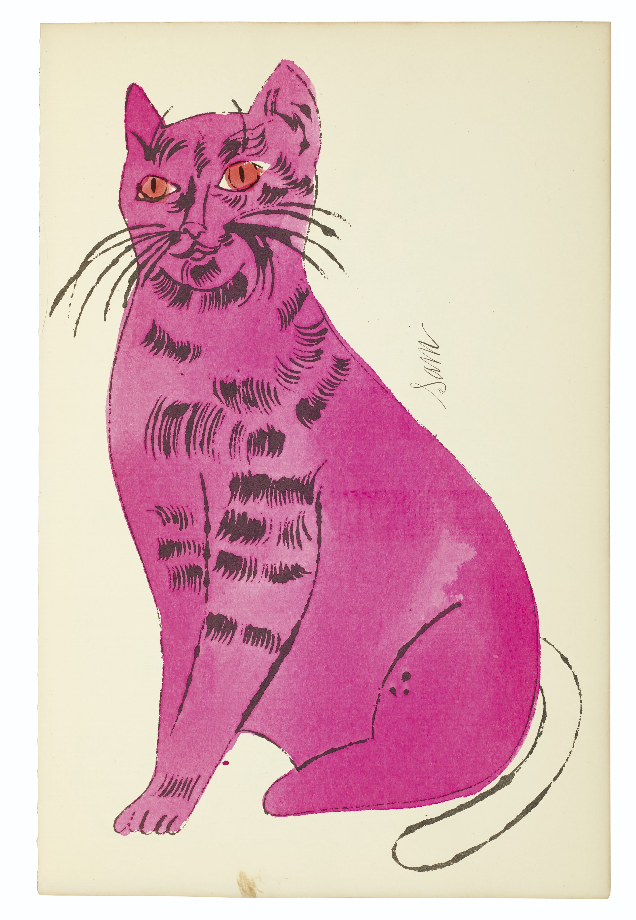 ANDY WARHOL (1928-1987), 25 Cats Name(d) Sam and one Blue