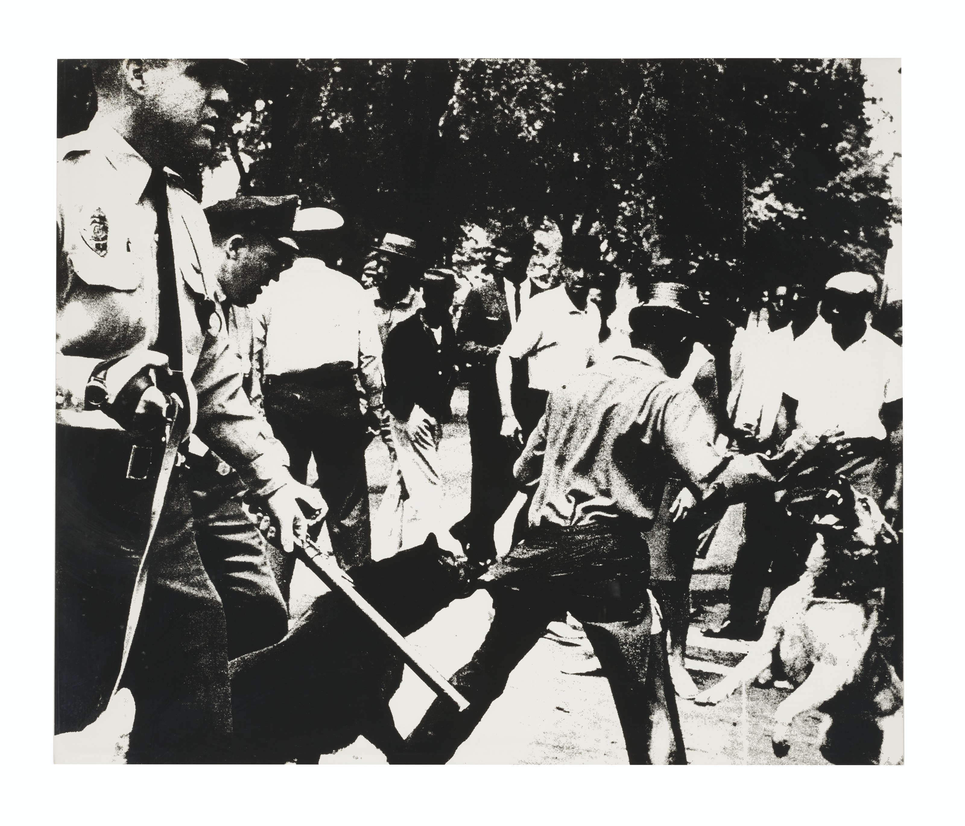 ANDY WARHOL (1928-1987) , Birmingham Race Riot, from Ten Works by Ten ...