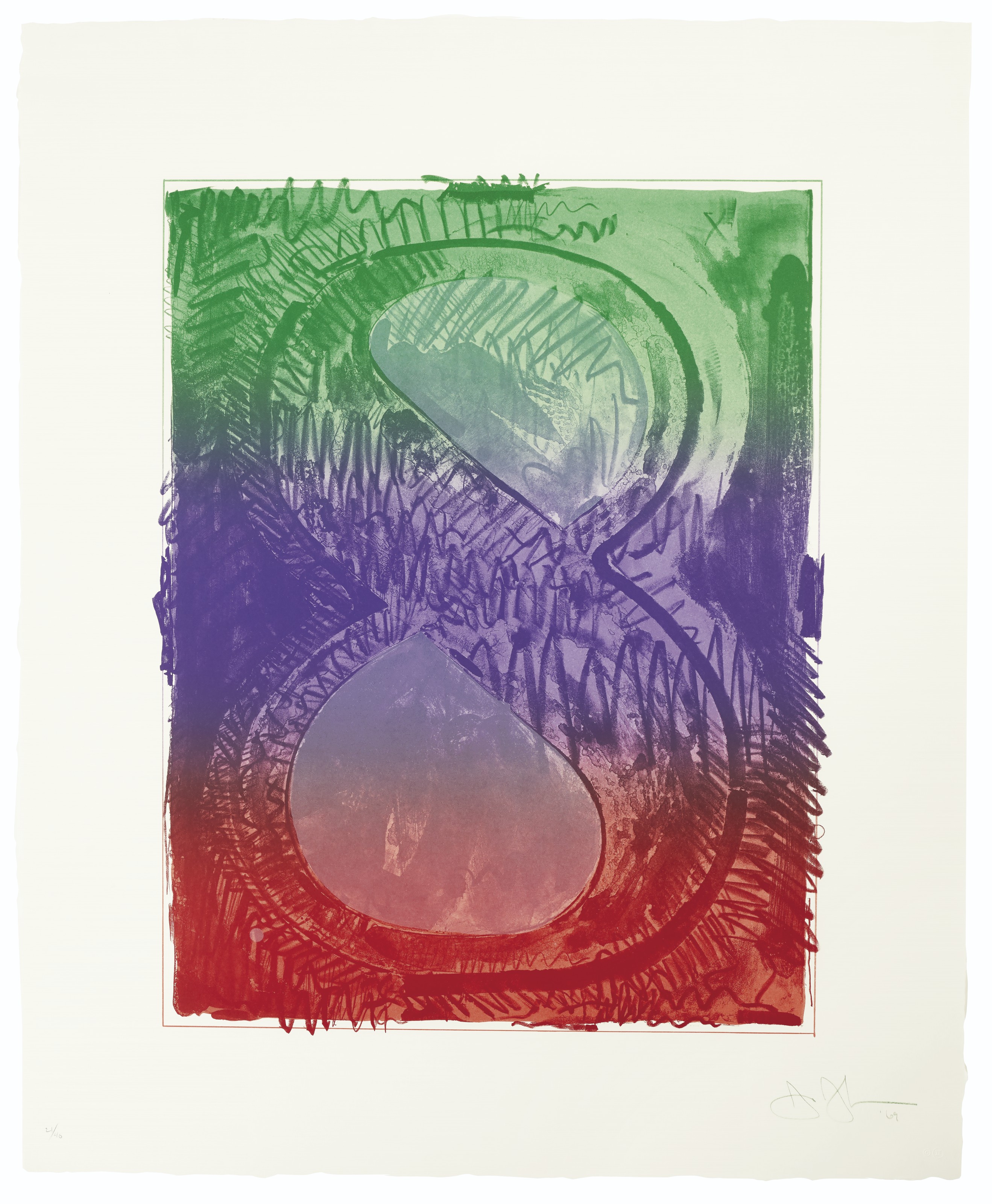 JASPER JOHNS (B. 1930), Color Numeral Series | Christie's