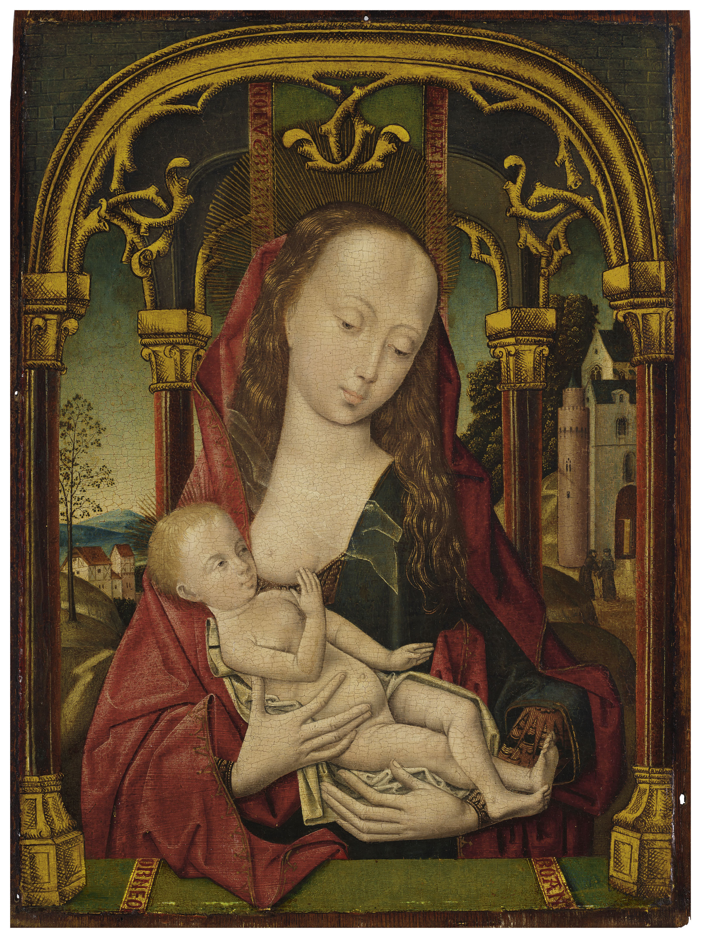 Follower of Rogier van der Weyden, c. 1490 , The Virgin and Child ...