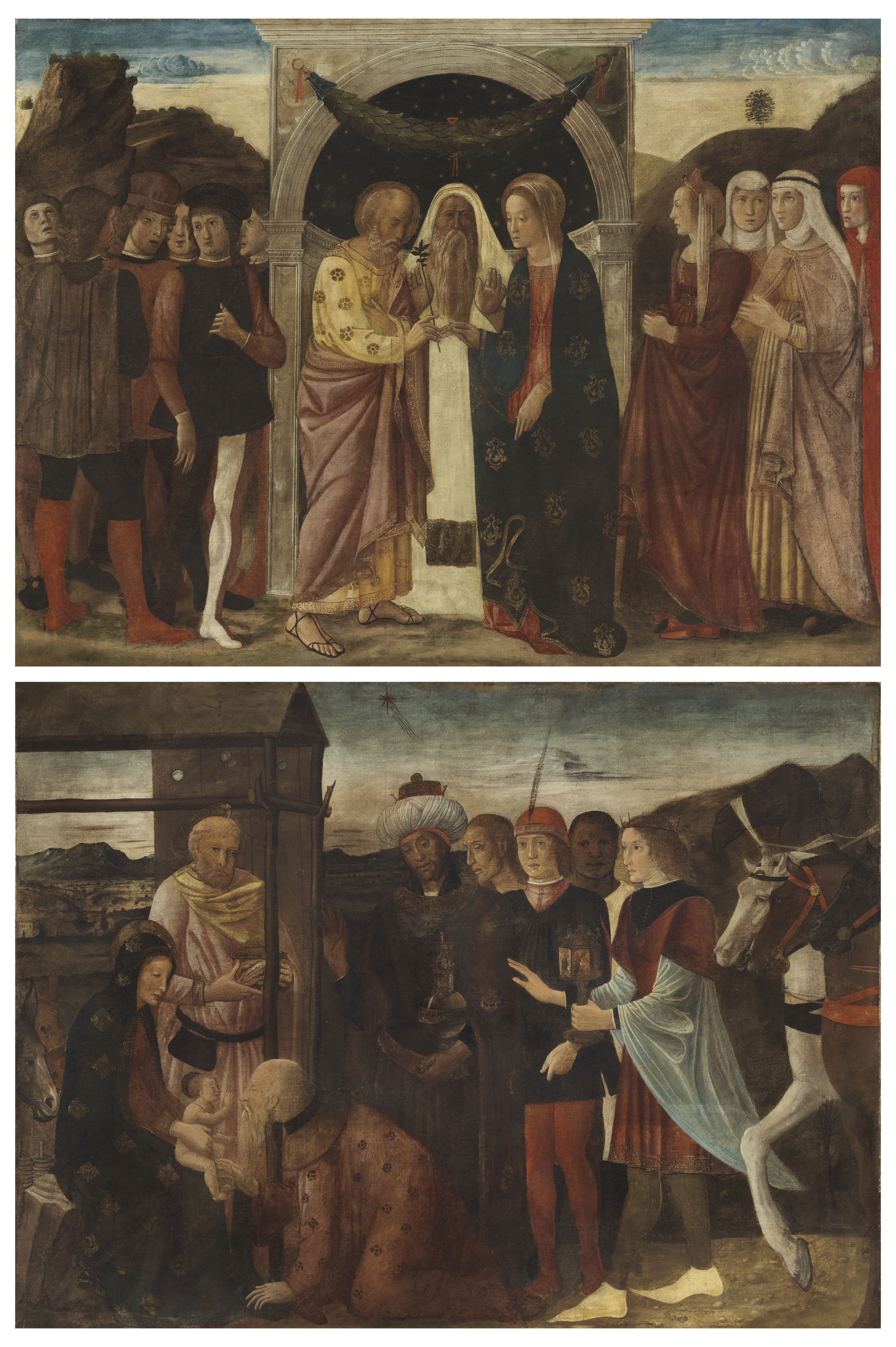 Giovanni Bellini 1431 6 1516 Venice The Marriage Of The