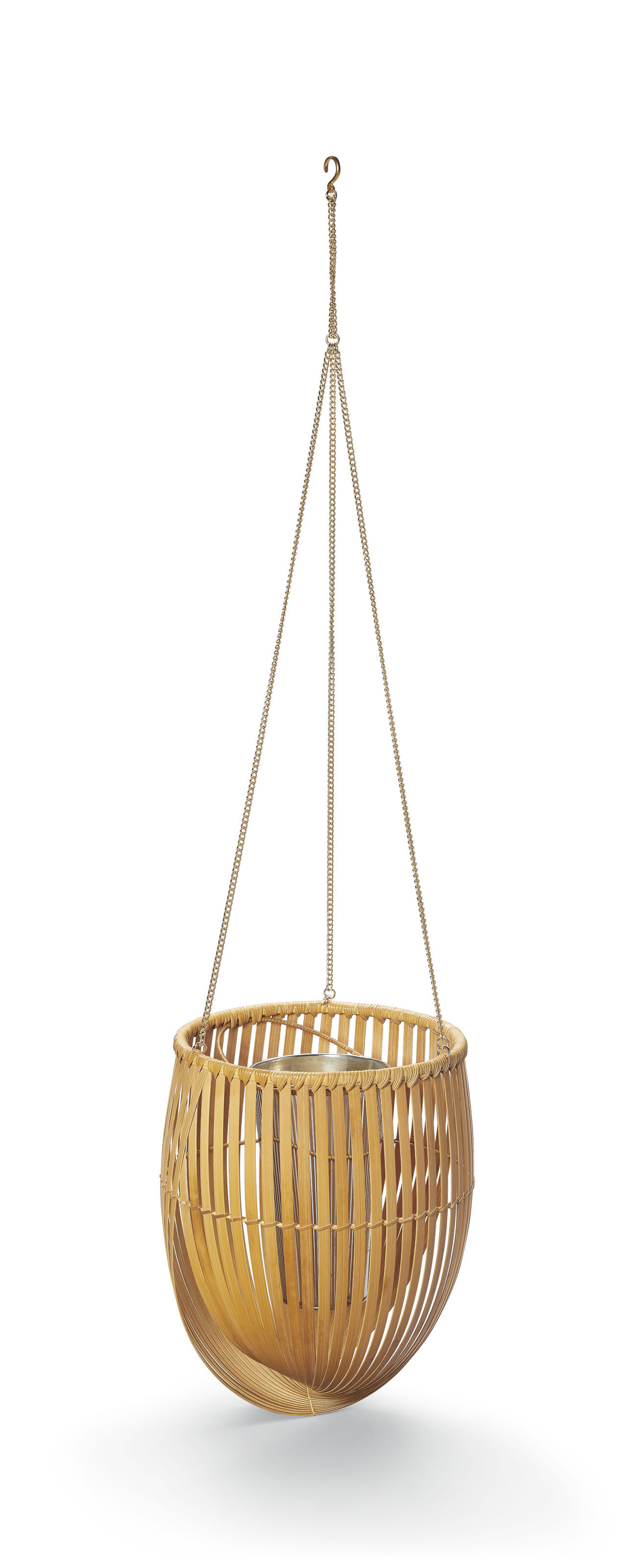 Vintage bamboo basket bamboo wall hanging woven basket storage Etsy
