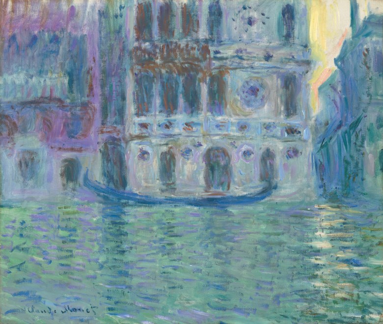 Claude Monet (1840-1926), Le Palais Dario, painted in Venice, 1908. Sold for $6,858,000 on 13 May 2019 at Christie’s in New York
